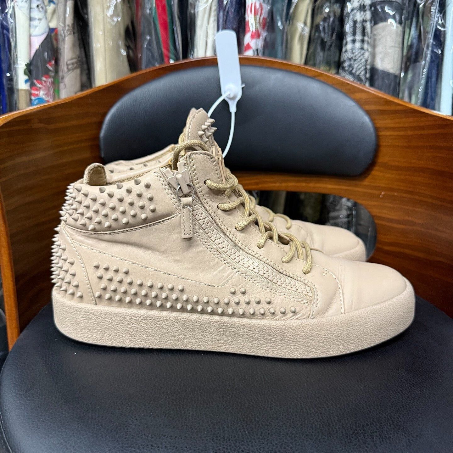 Nike Nike Casual Beige Hitop Sneakers 43 Men Size US 10 / EU 43 - 4 Thumbnail