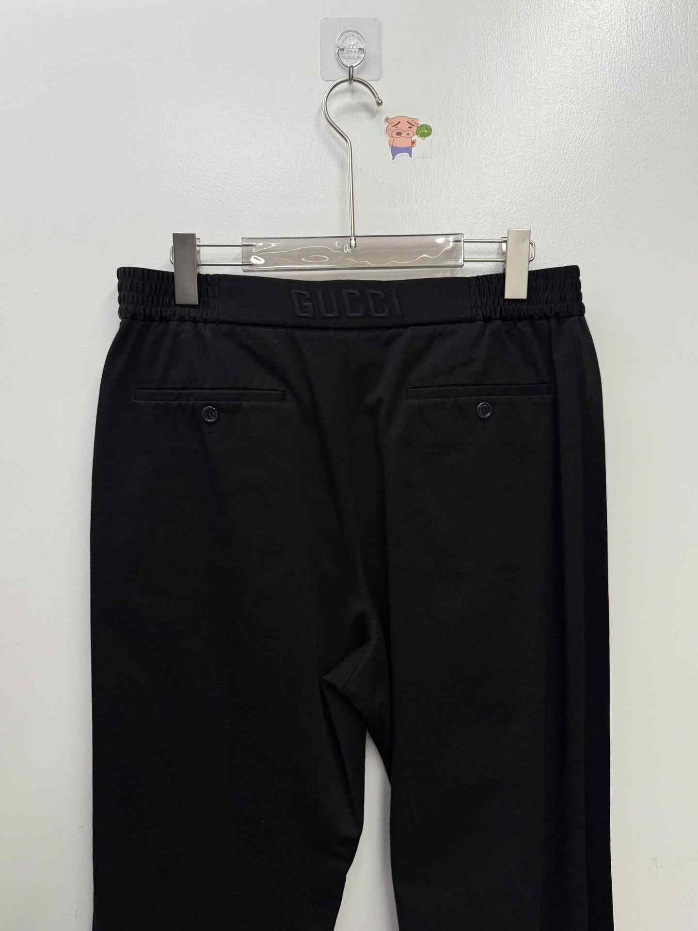 Gucci Gucci Casual Black Formal Trousers 40r Men Size 40R - 5 Thumbnail