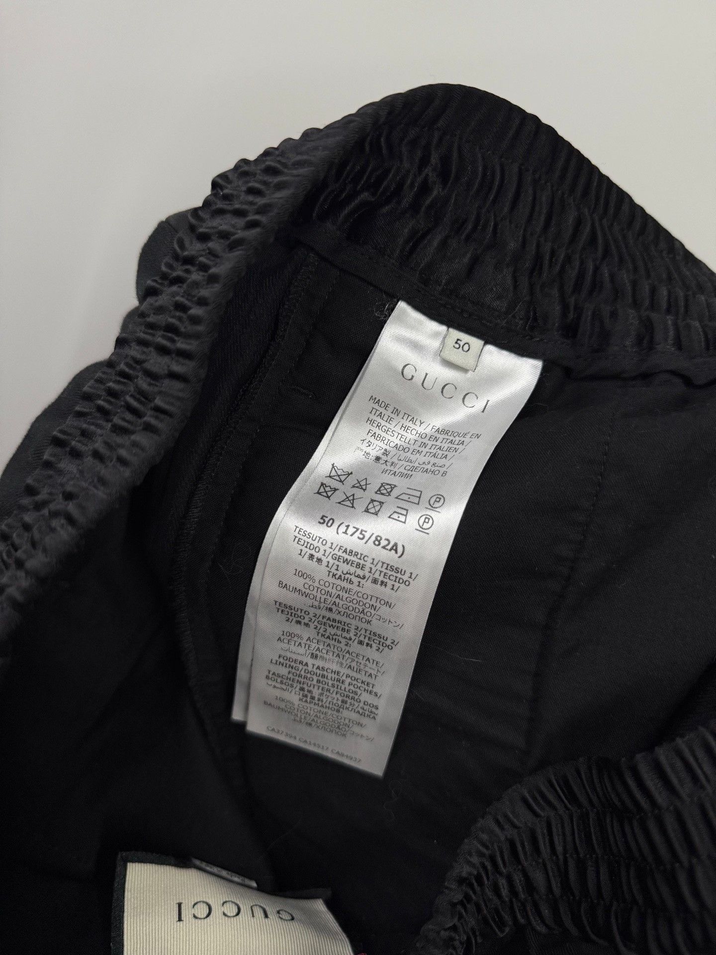 Gucci Gucci Casual Black Formal Trousers 40r Men Size 40R - 7 Thumbnail