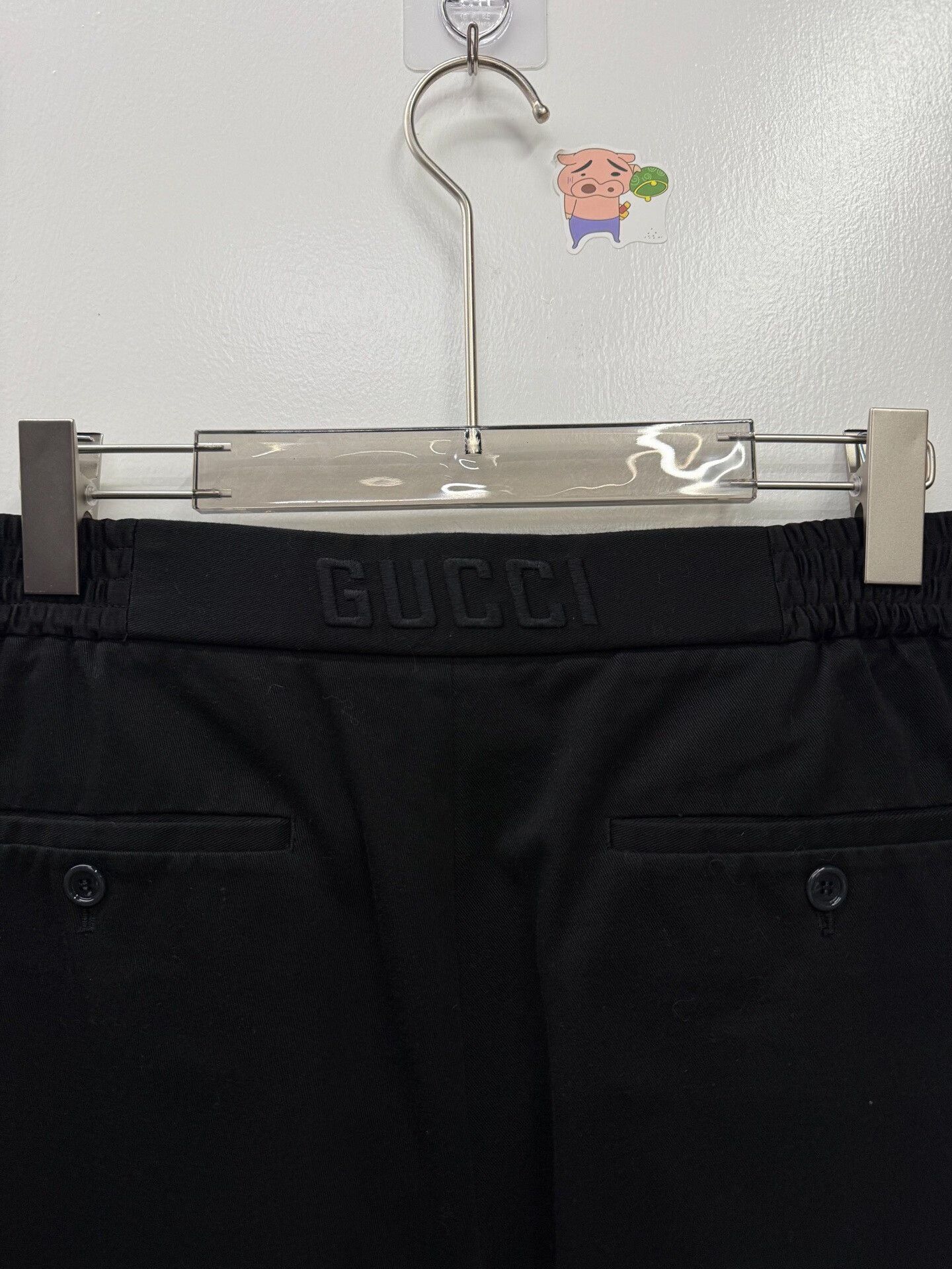 Gucci Gucci Casual Black Formal Trousers 40r Men Size 40R - 3 Thumbnail