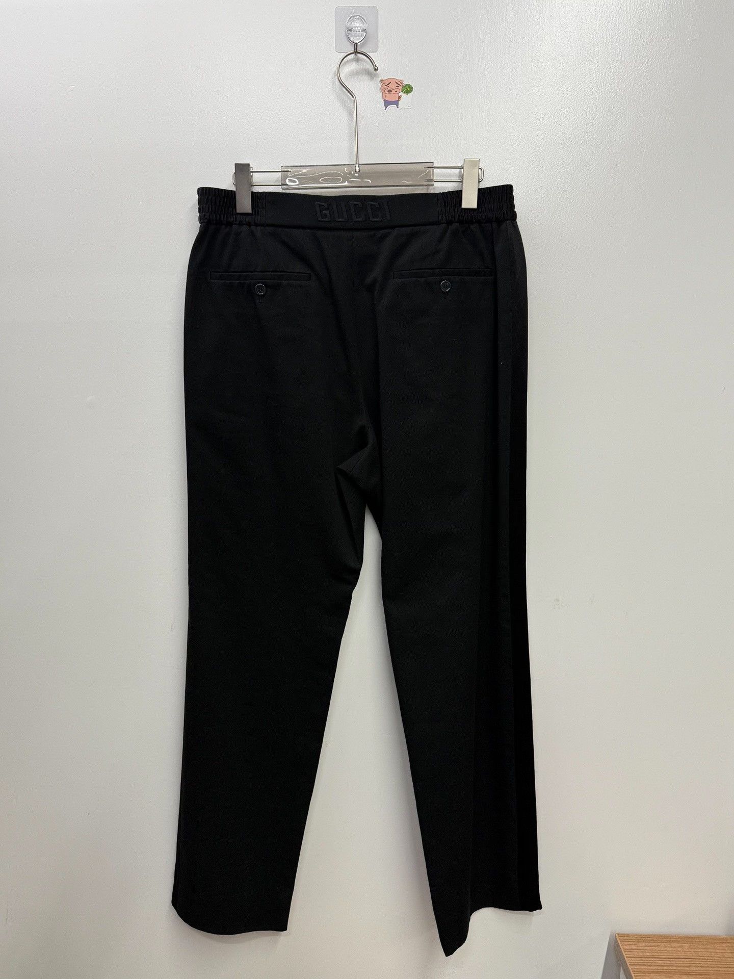 Gucci Gucci Casual Black Formal Trousers 40r Men Size 40R - 4 Thumbnail