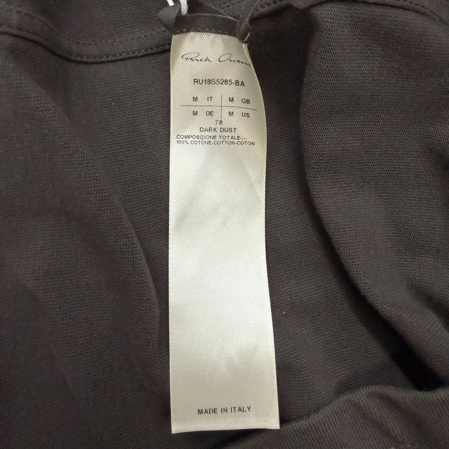 Rick Owens Rick Owens Long Hoodie m Men Size US M / EU 48-50 / 2 - 4 Thumbnail