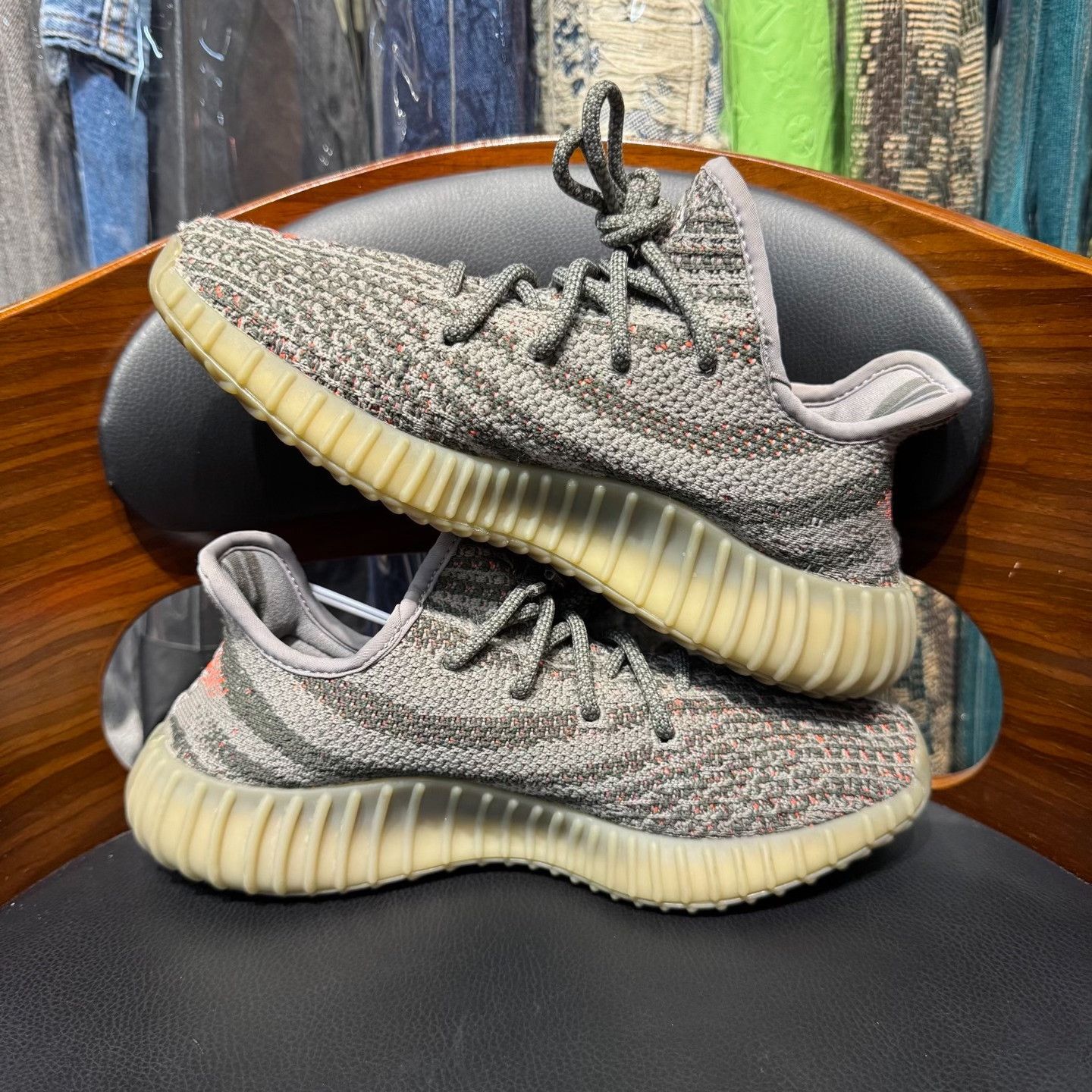 Adidas Adidas YEEZY350 Gray Lowtop Sneakers 6 Men Size US 6 / EU 39 - 7 Thumbnail