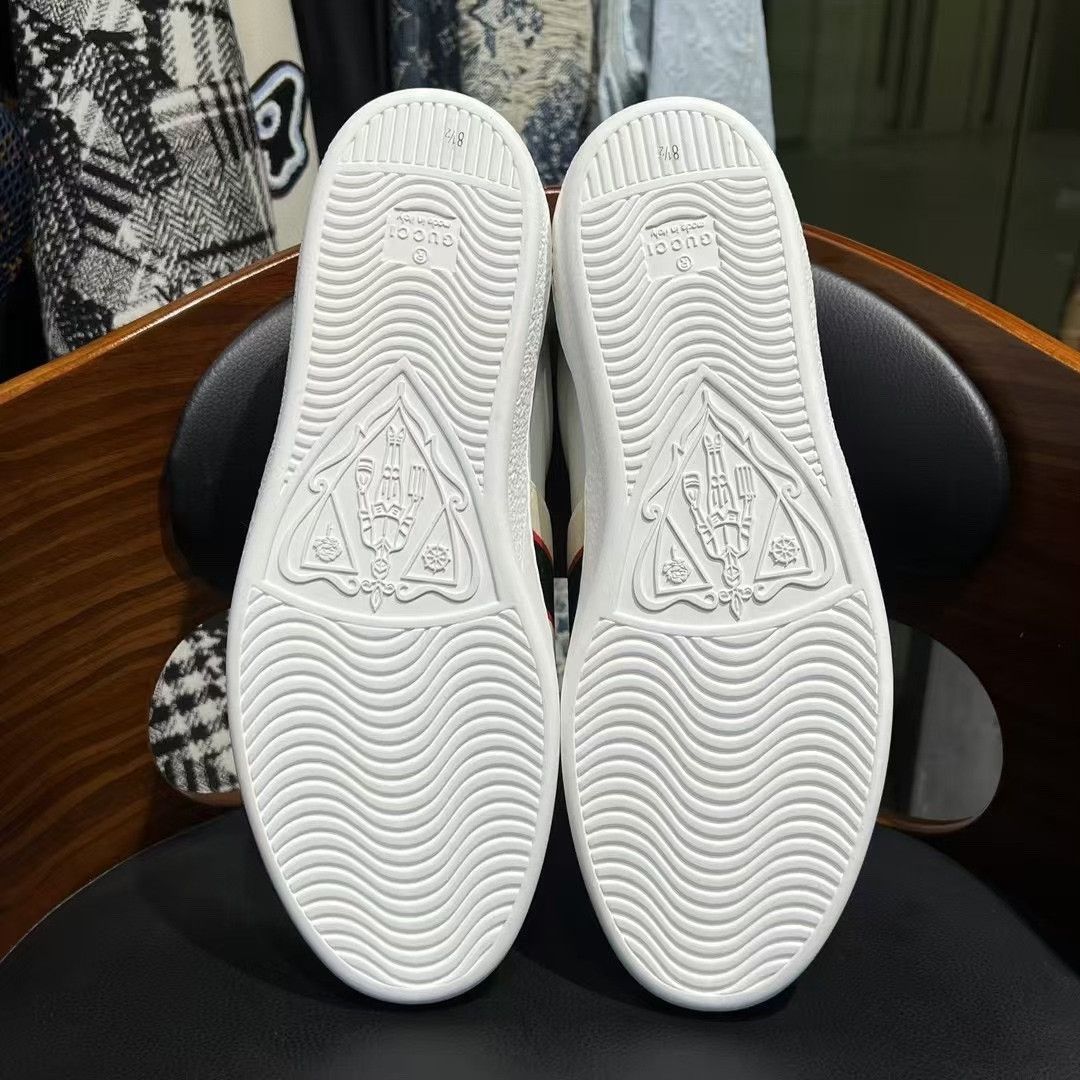 Gucci Gucci Red Lowtop Sneakers 10.5 Men Size US 10.5 / EU 43-44 - 8 Thumbnail