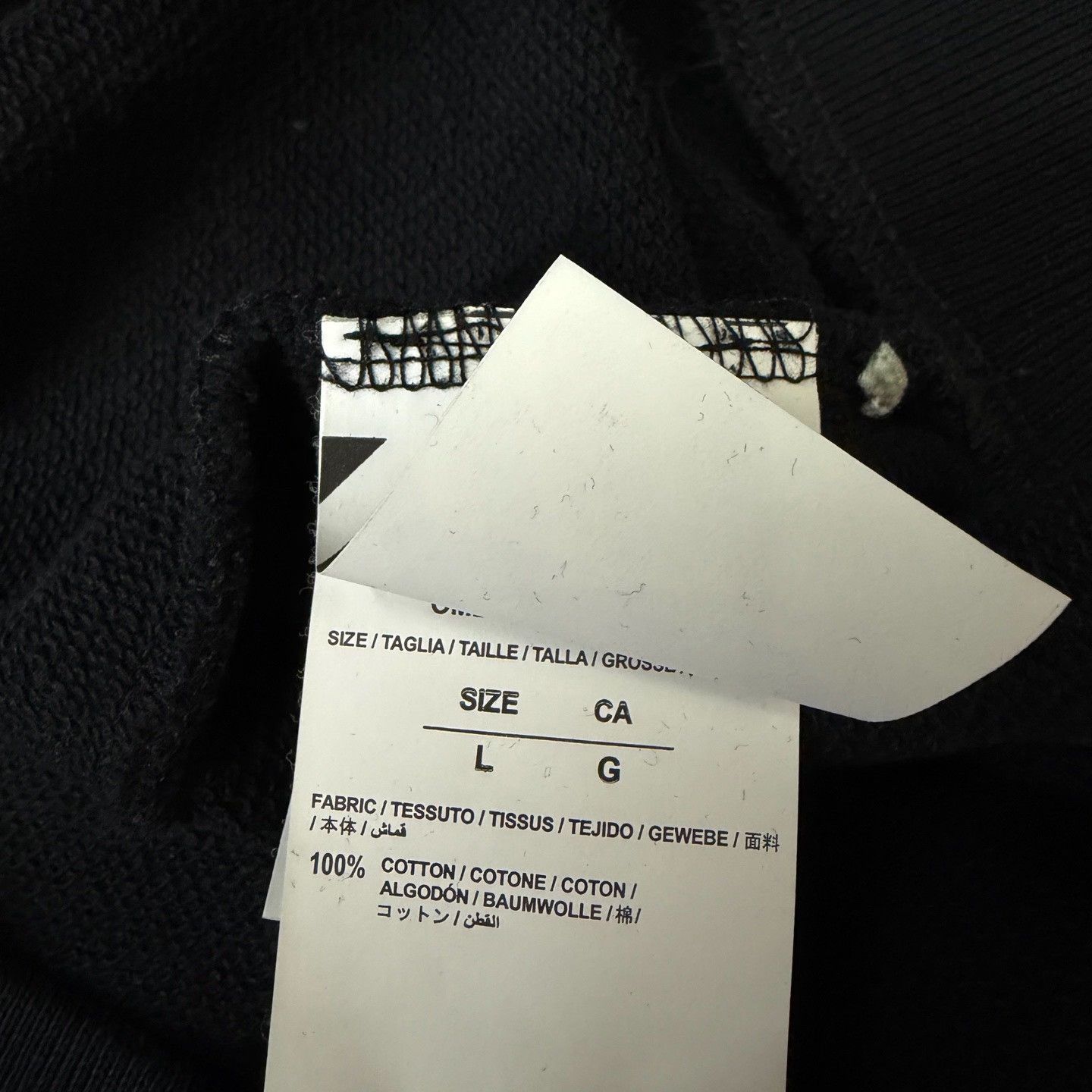 Off-White Off-White Printed Graphic Black Hoodie L Men Size US L / EU 52-54 / 3 - 4 Thumbnail