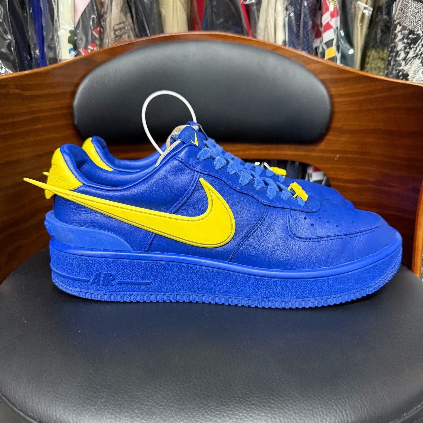 Nike Ambush AF1 Collab Yellow Lowtop Sneakers 43 Men Size US 10 / EU 43 - 4 Thumbnail