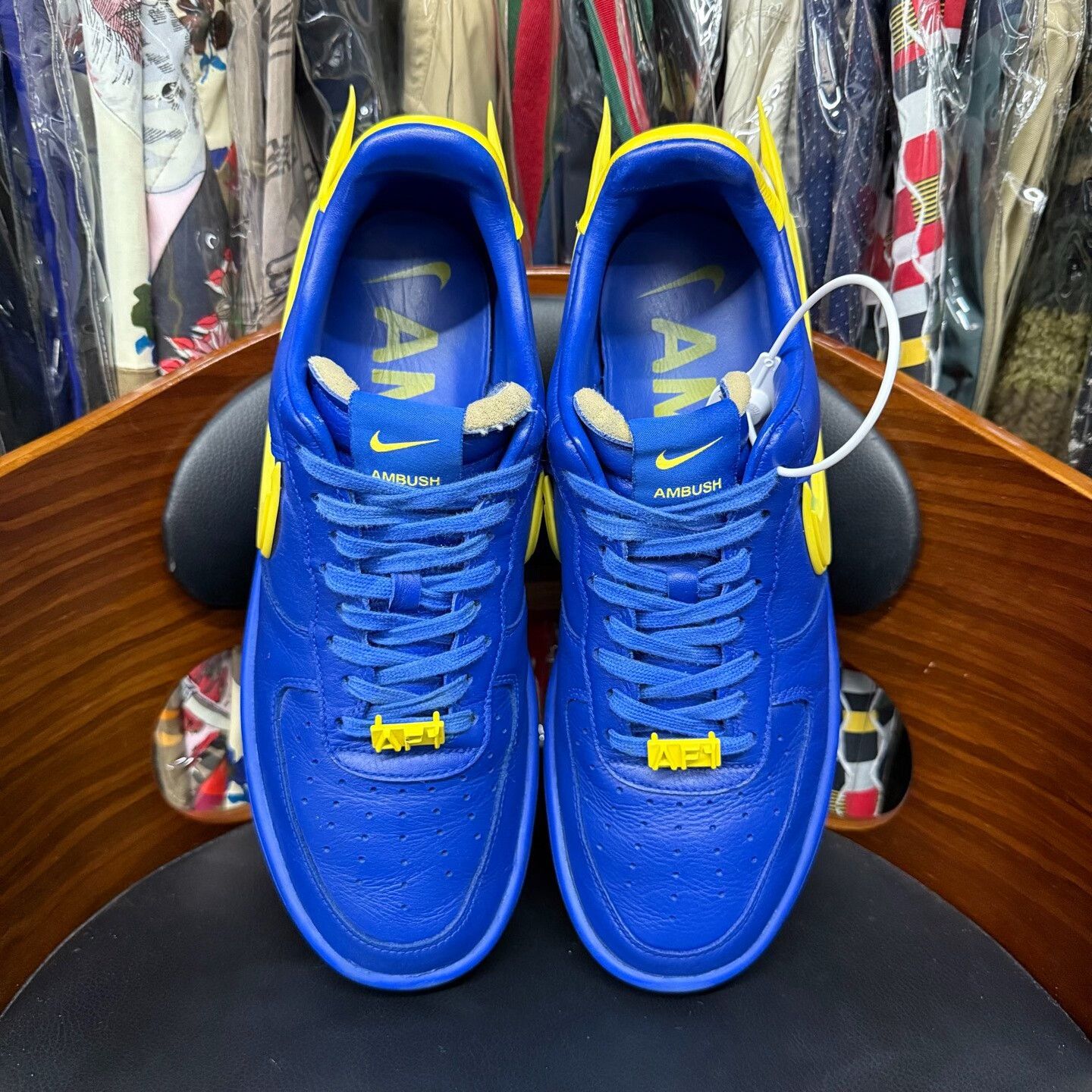 Nike Ambush AF1 Collab Yellow Lowtop Sneakers 43 Men Size US 10 / EU 43 - 5 Thumbnail