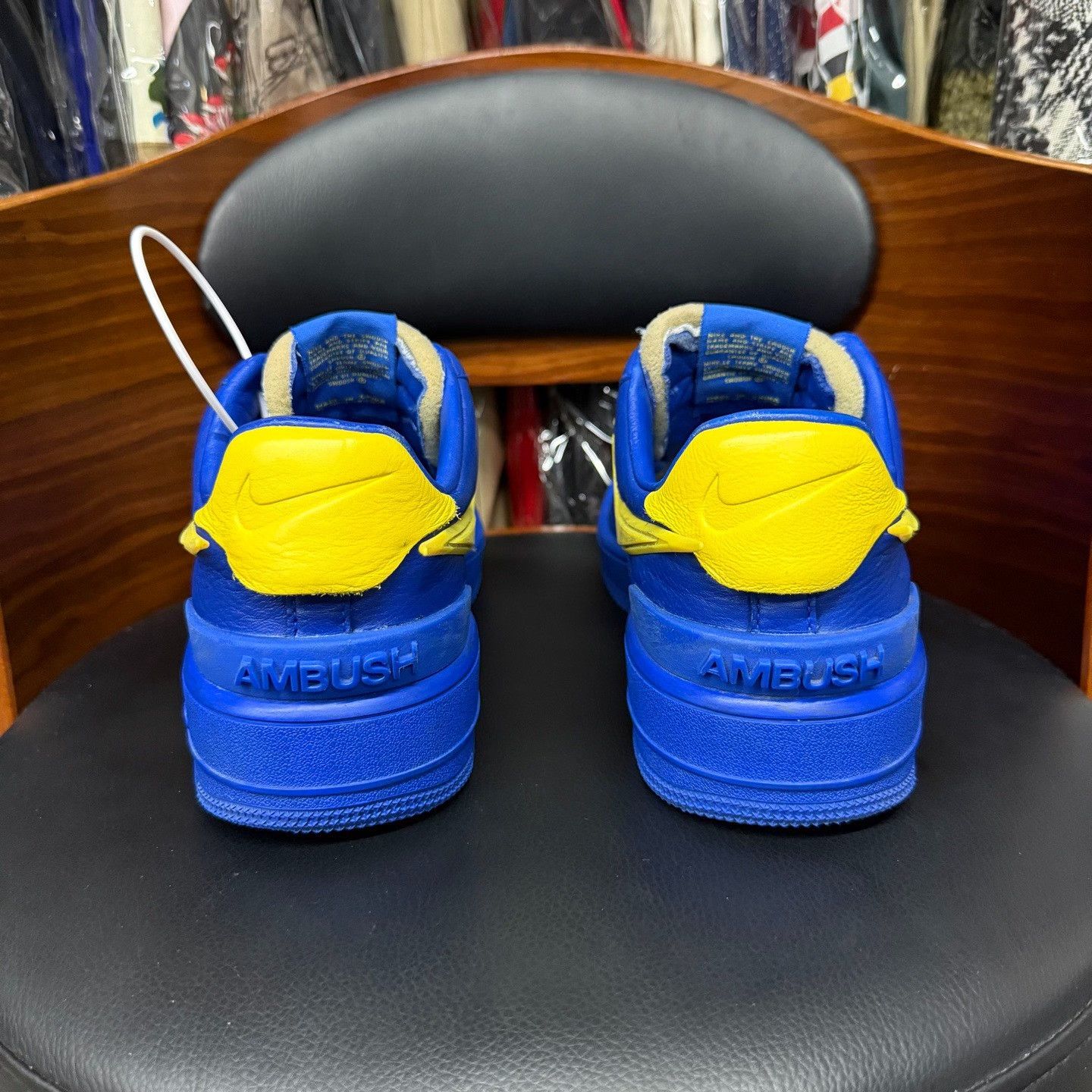 Nike Ambush AF1 Collab Yellow Lowtop Sneakers 43 Men Size US 10 / EU 43 - 3 Thumbnail