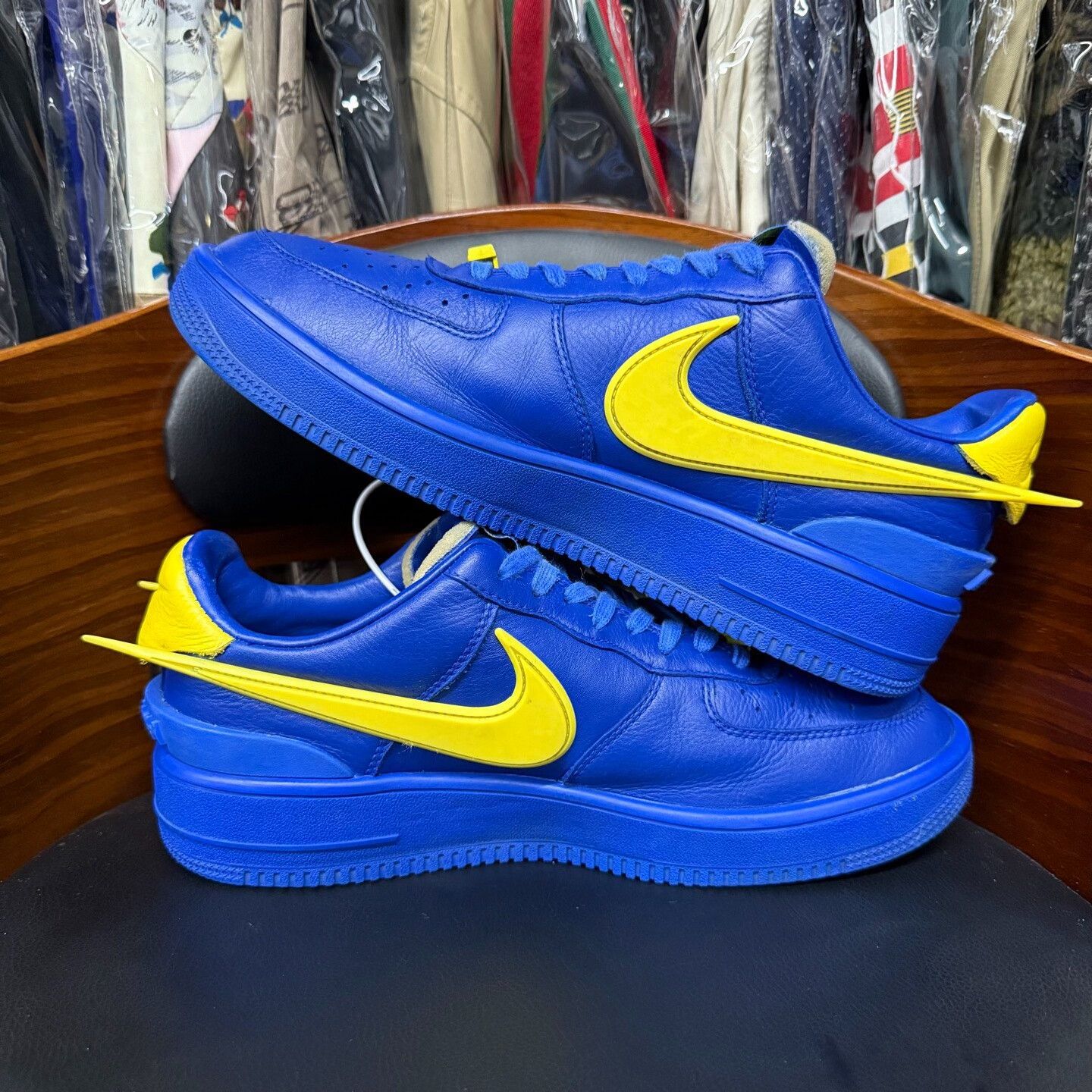 Nike Ambush AF1 Collab Yellow Lowtop Sneakers 43 Men Size US 10 / EU 43 - 7 Thumbnail