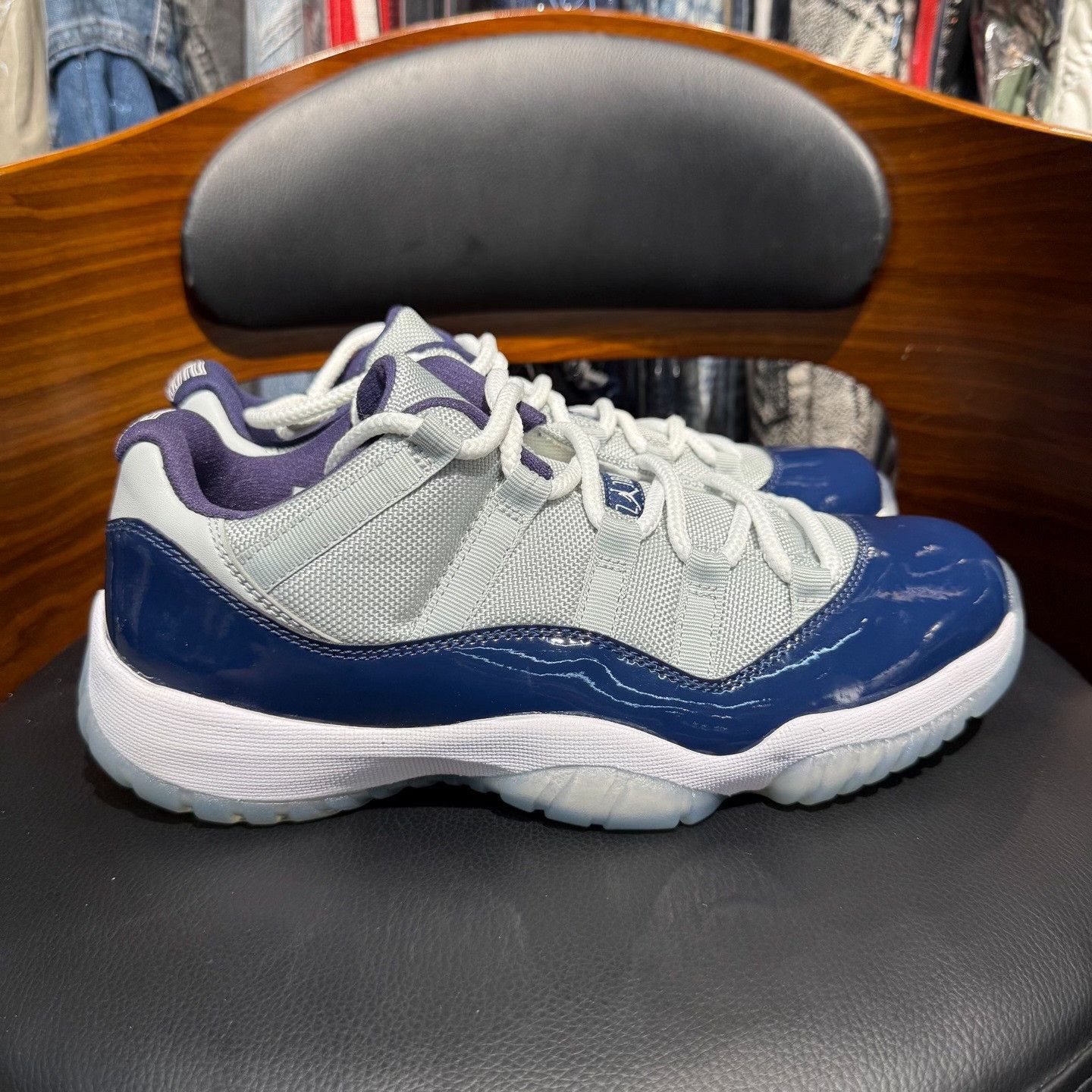 Nike Nike AJ11 Blue Lowtop Sneakers 8.5 Men Size US 8.5 / EU 41-42 - 4 Thumbnail