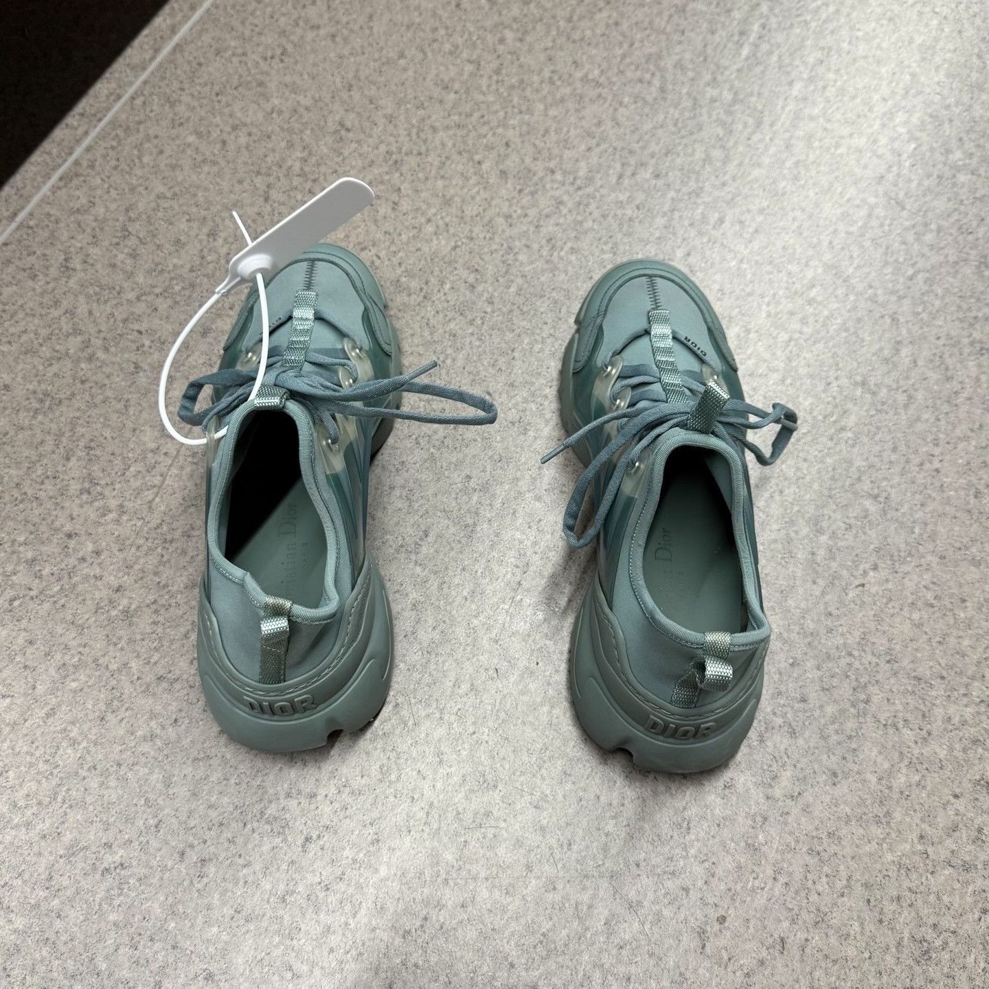 Dior Dior Blue Lowtop Sneakers us_7-5 Women Size US 7.5 / IT 37.5 - 8 Thumbnail