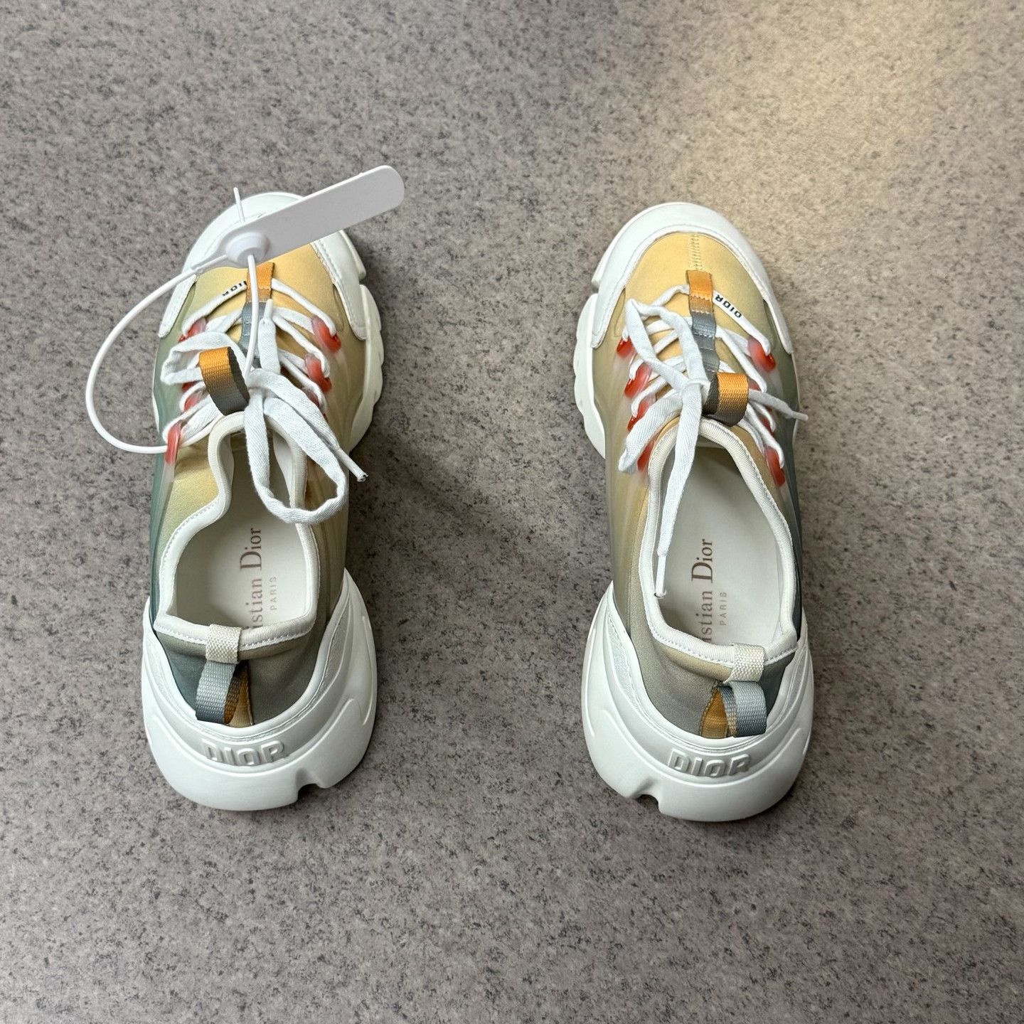 Dior Dior Tie-Dye Gradient Multi Lowtop Sneakers 6.5 Men Size US 6.5 / EU 39-40 - 8 Thumbnail