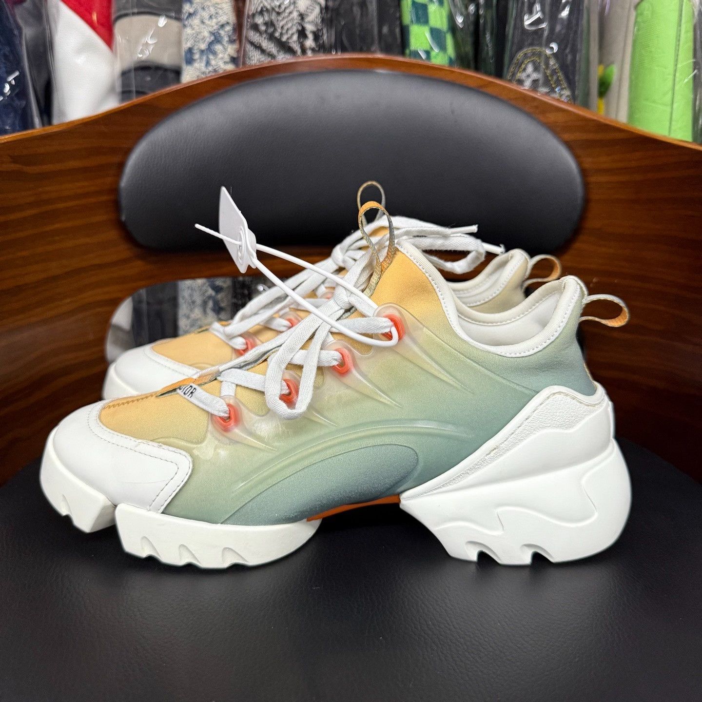 Dior Dior Tie-Dye Gradient Multi Lowtop Sneakers 6.5 Men Size US 6.5 / EU 39-40 - 6 Thumbnail
