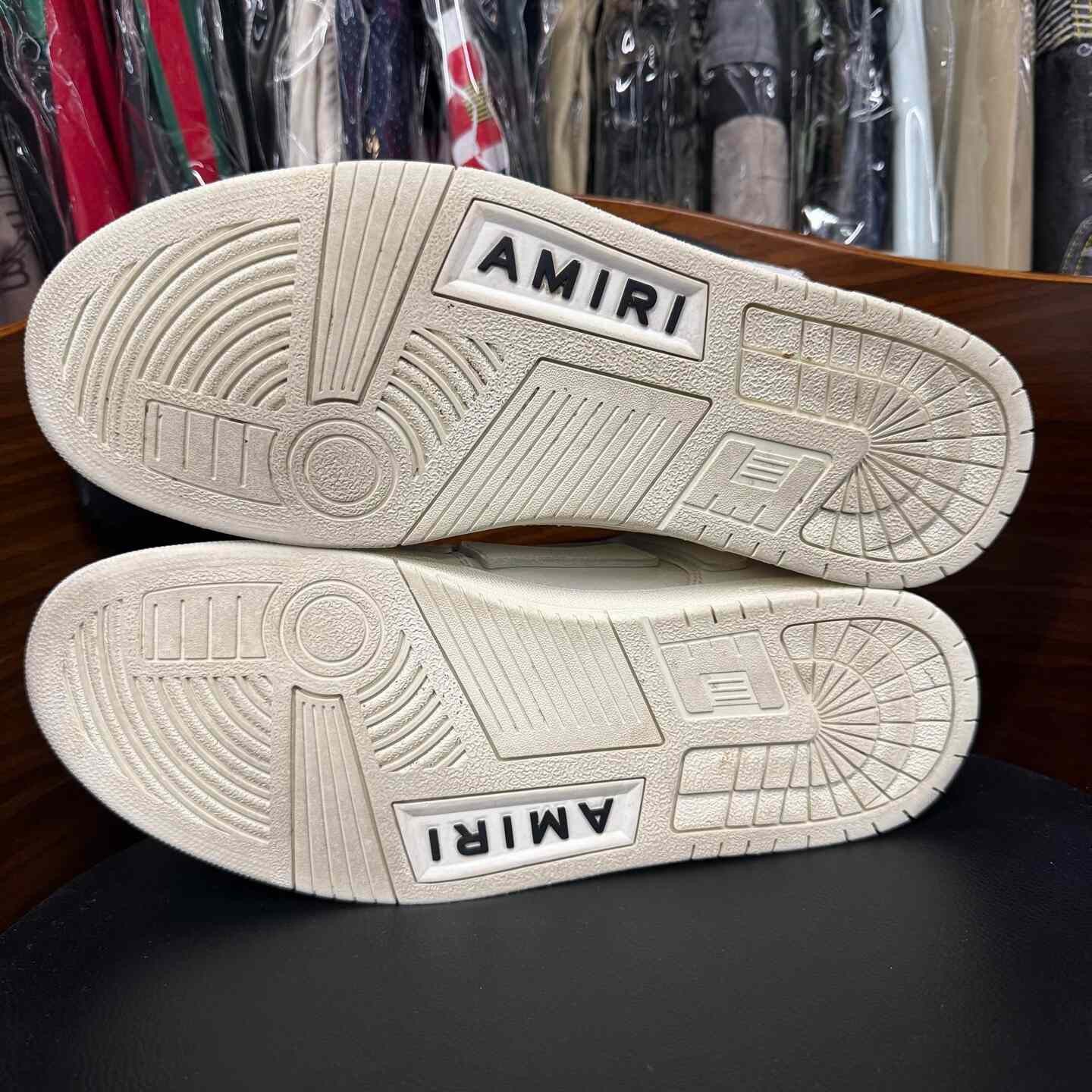Amiri Amiri White Lowtop Sneakers 10.5 Men Size US 10.5 / EU 43-44 - 9 Thumbnail