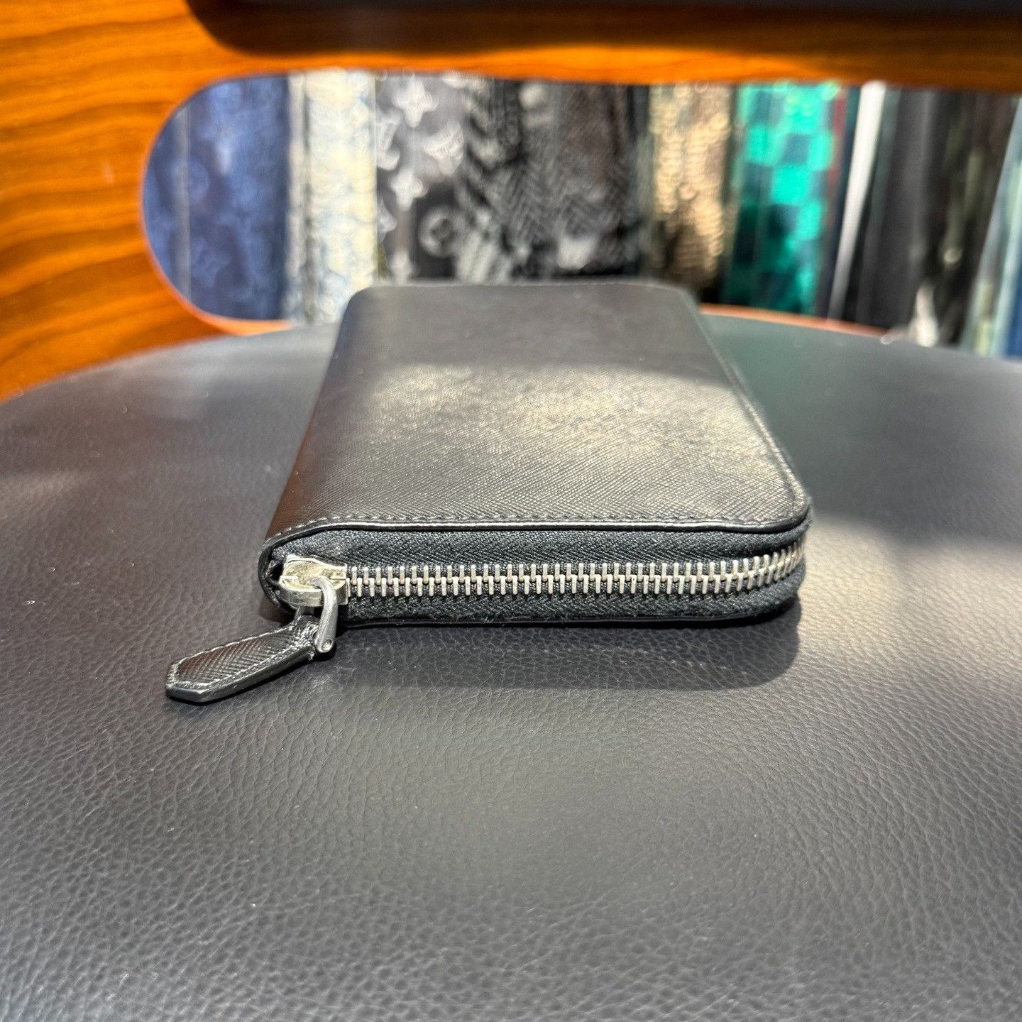 Prada Prada Long Black Wallet one size Men Size ONE SIZE - 5 Thumbnail