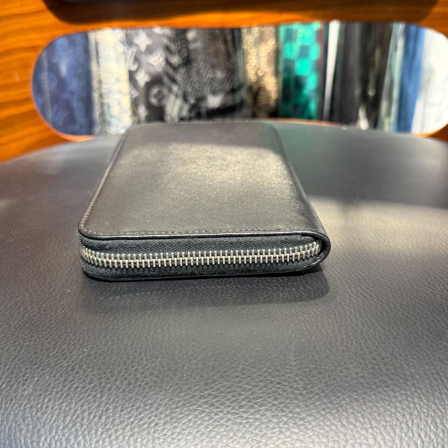 Prada Prada Long Black Wallet one size Men Size ONE SIZE - 4 Thumbnail