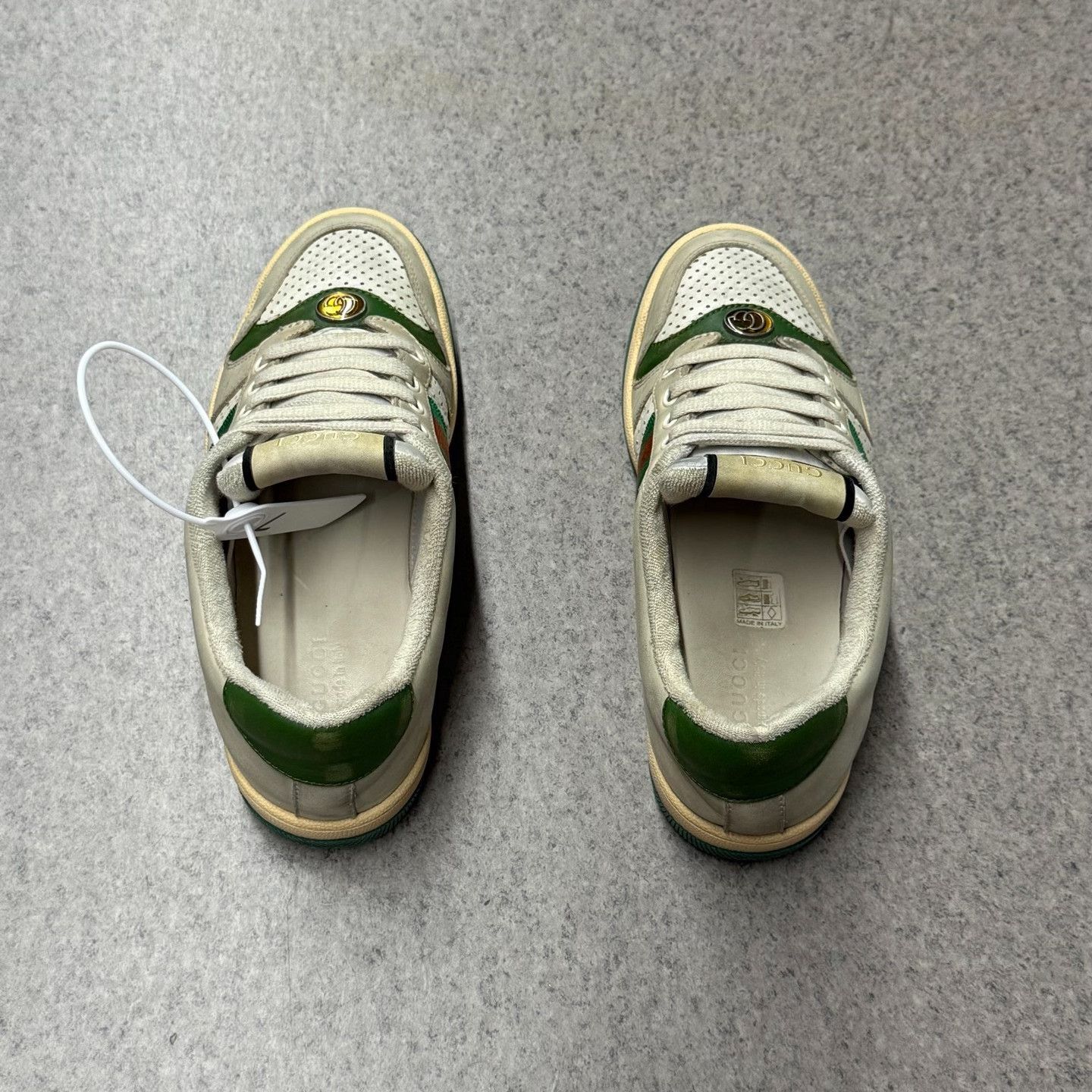 Gucci Gucci Green Lowtop Sneakers us_6-5 Women Size US 6.5 / IT 36.5 - 8 Thumbnail