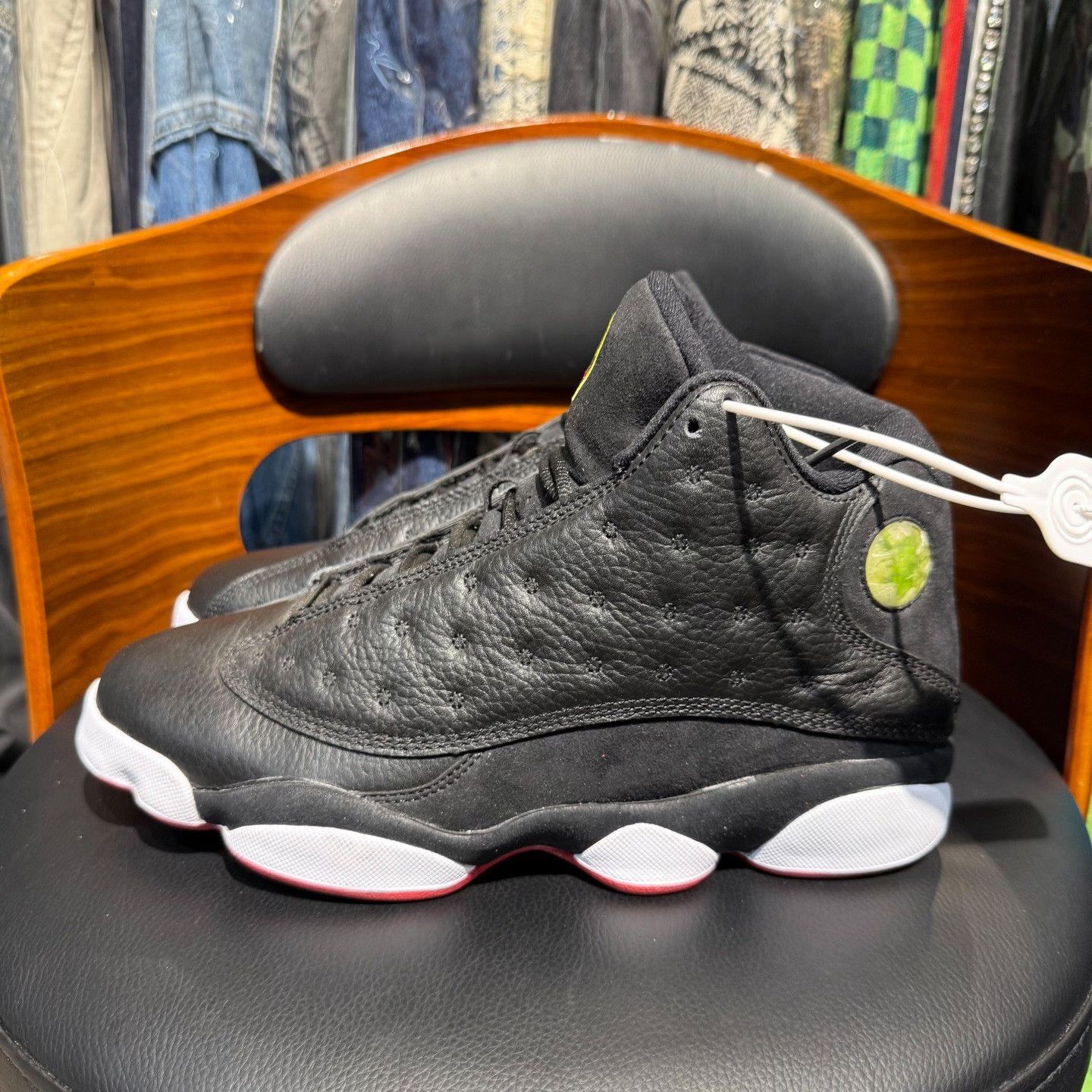 Nike Nike AJ13 Black Lowtop Sneakers 8.5 Men Size US 8.5 / EU 41-42 - 6 Thumbnail