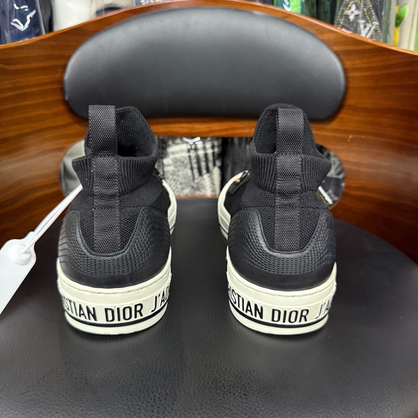 Dior Dior Black Lowtop Sneakers 6.5 Men Size US 6.5 / EU 39-40 - 3 Thumbnail