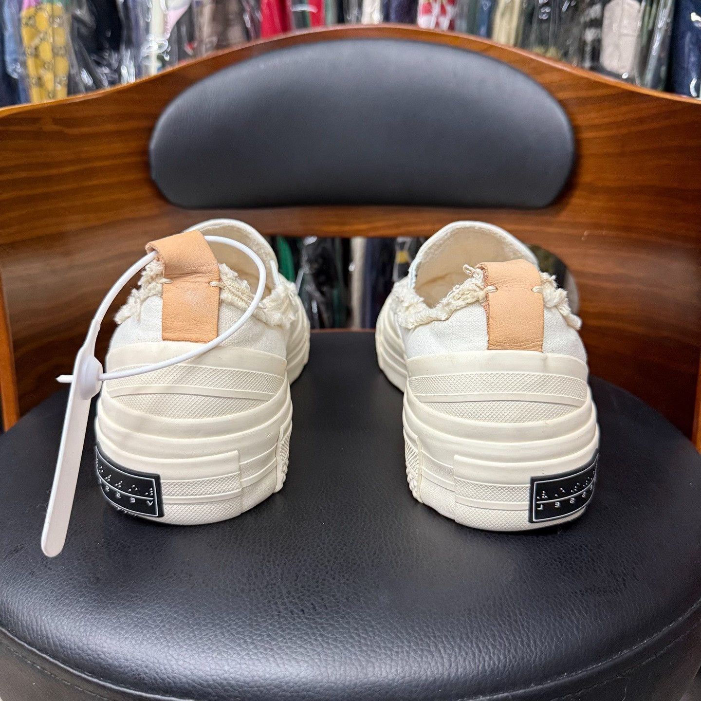 Yohji Yamamoto Yohji Yamamoto White Lowtop Sneakers 9 Men Size US 9 / EU 42 - 3 Thumbnail