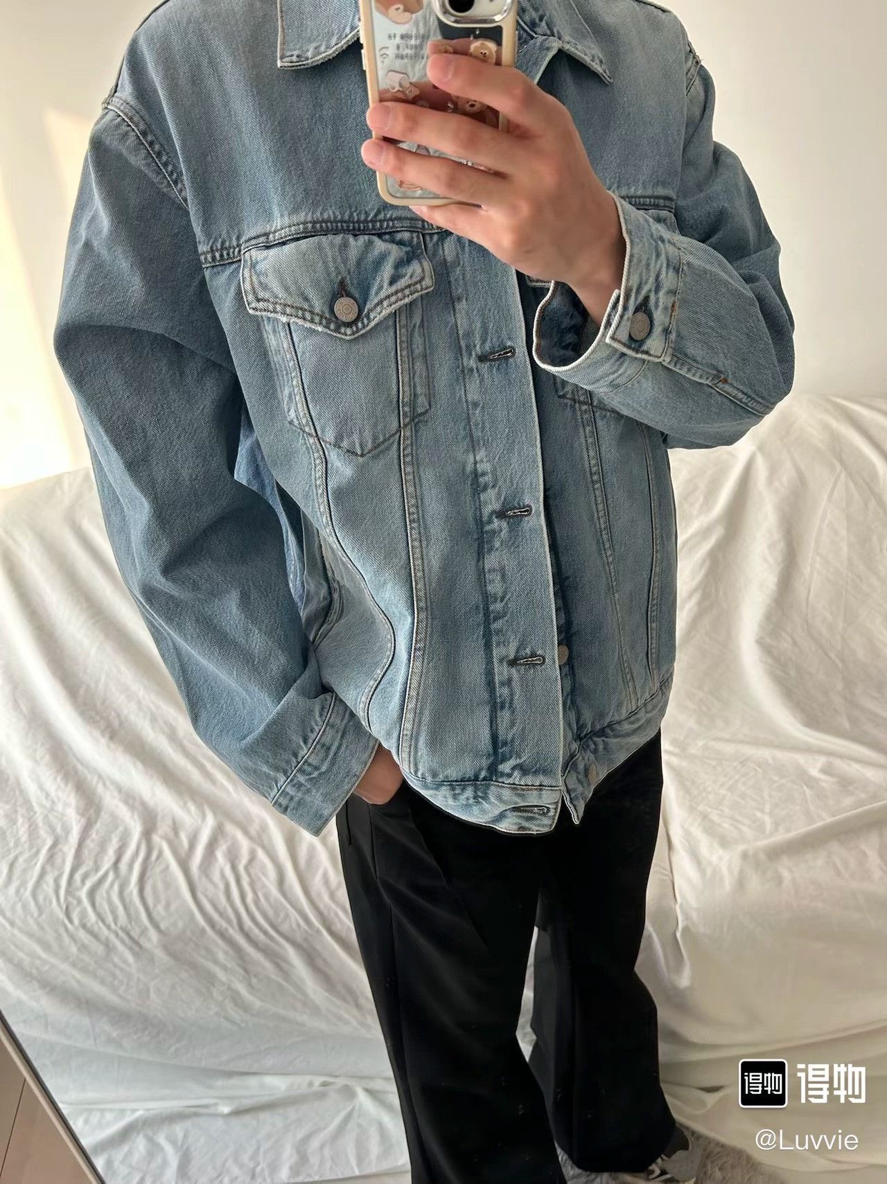 Acne Studios Acne Studios Denim Blue Light Jacket xs Men Size US XS / EU 42 / 0 - 6 Thumbnail