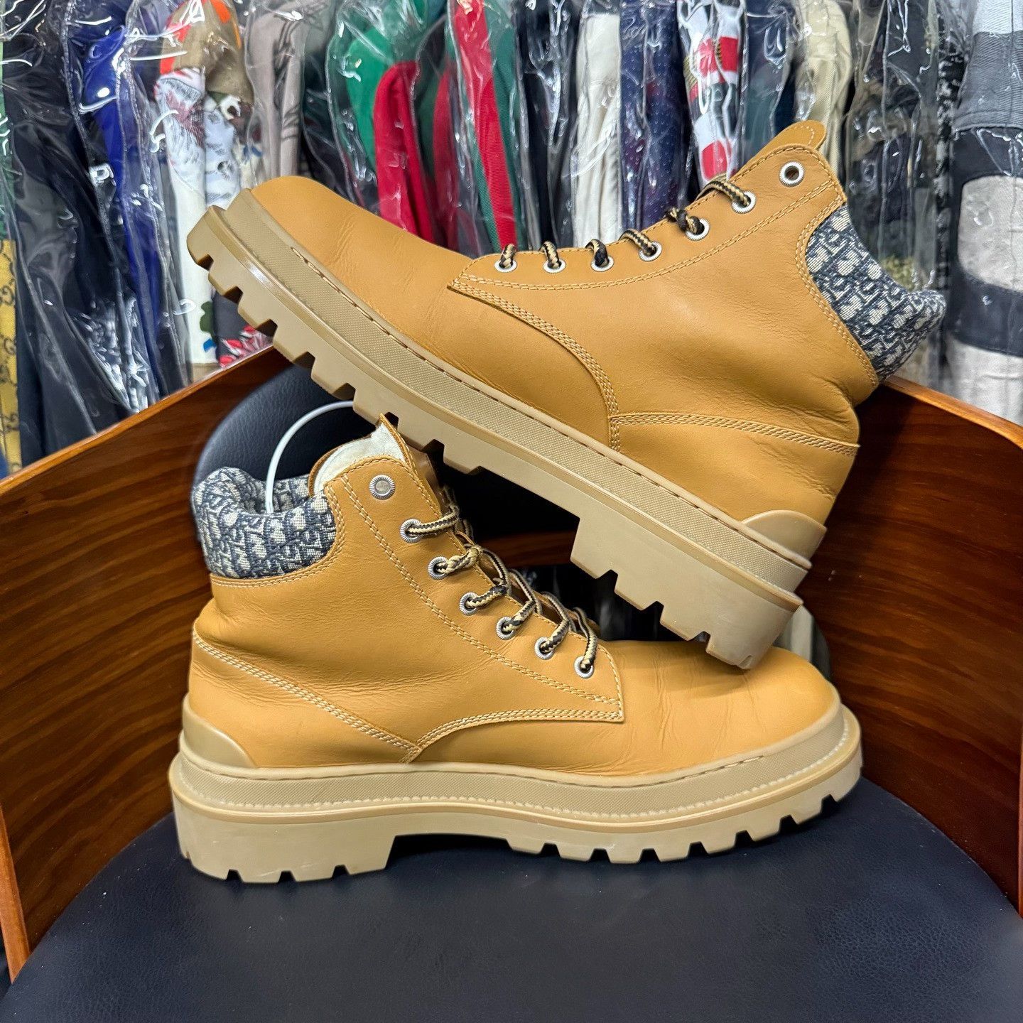 Dior Dior Yellow Boots 9 Men Size US 9 / EU 42 - 7 Thumbnail