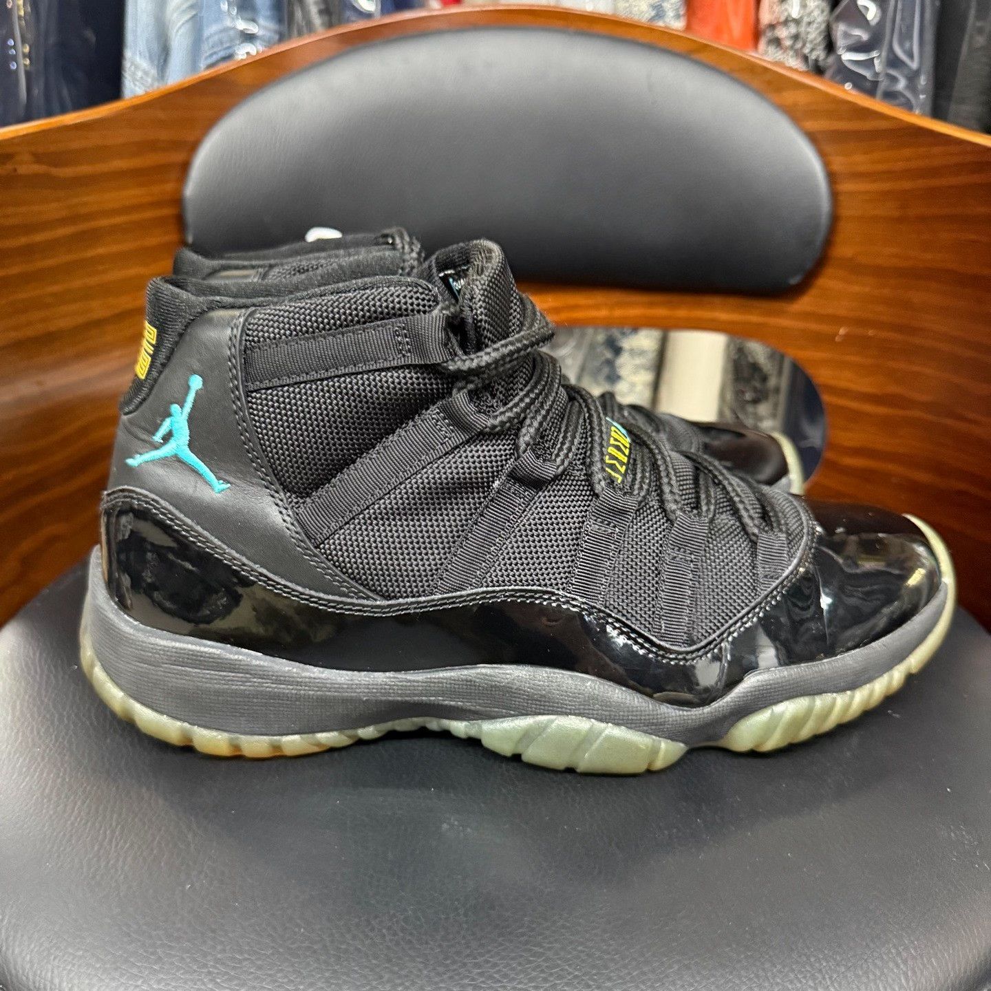 Nike Nike AJ11 Blue Lowtop Sneakers 8.5 Men Size US 8.5 / EU 41-42 - 4 Thumbnail