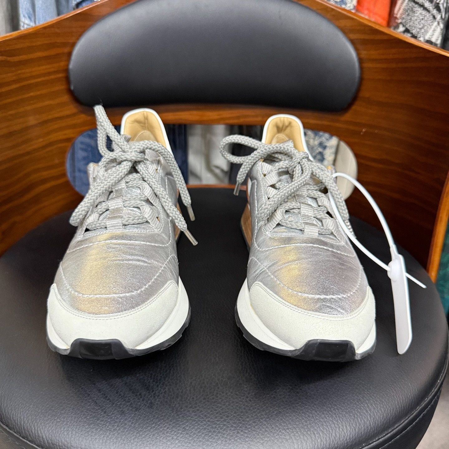 Hermes Hermes Multi Lowtop Sneakers us_6-5 Women Size US 6.5 / IT 36.5 - 2 Thumbnail