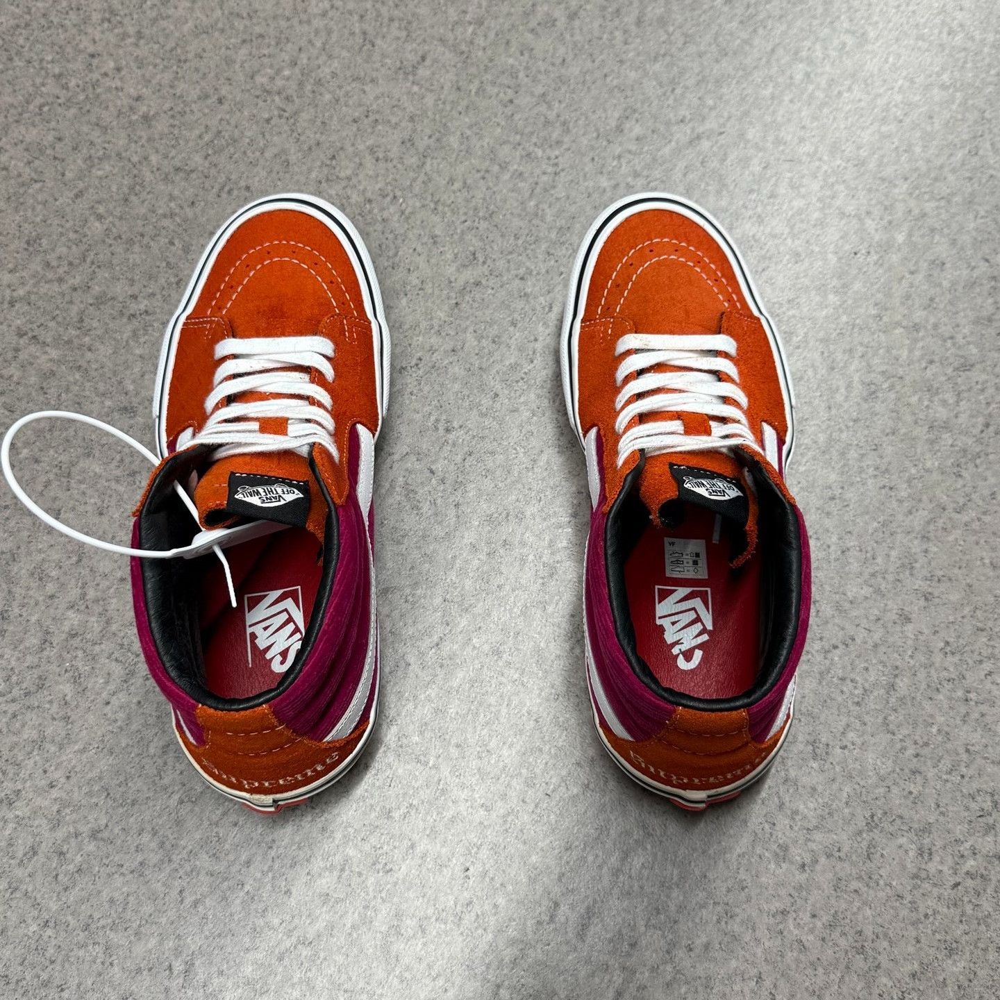 Vans Vans Collab Red Lowtop Sneakers 9.5 Men Size US 9.5 / EU 42-43 - 5 Thumbnail