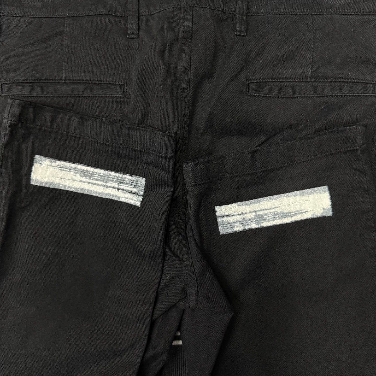 Off-White Off-White Denim Striped Black Denim Jeans 34 Men Size US 34 / EU 50 - 3 Thumbnail