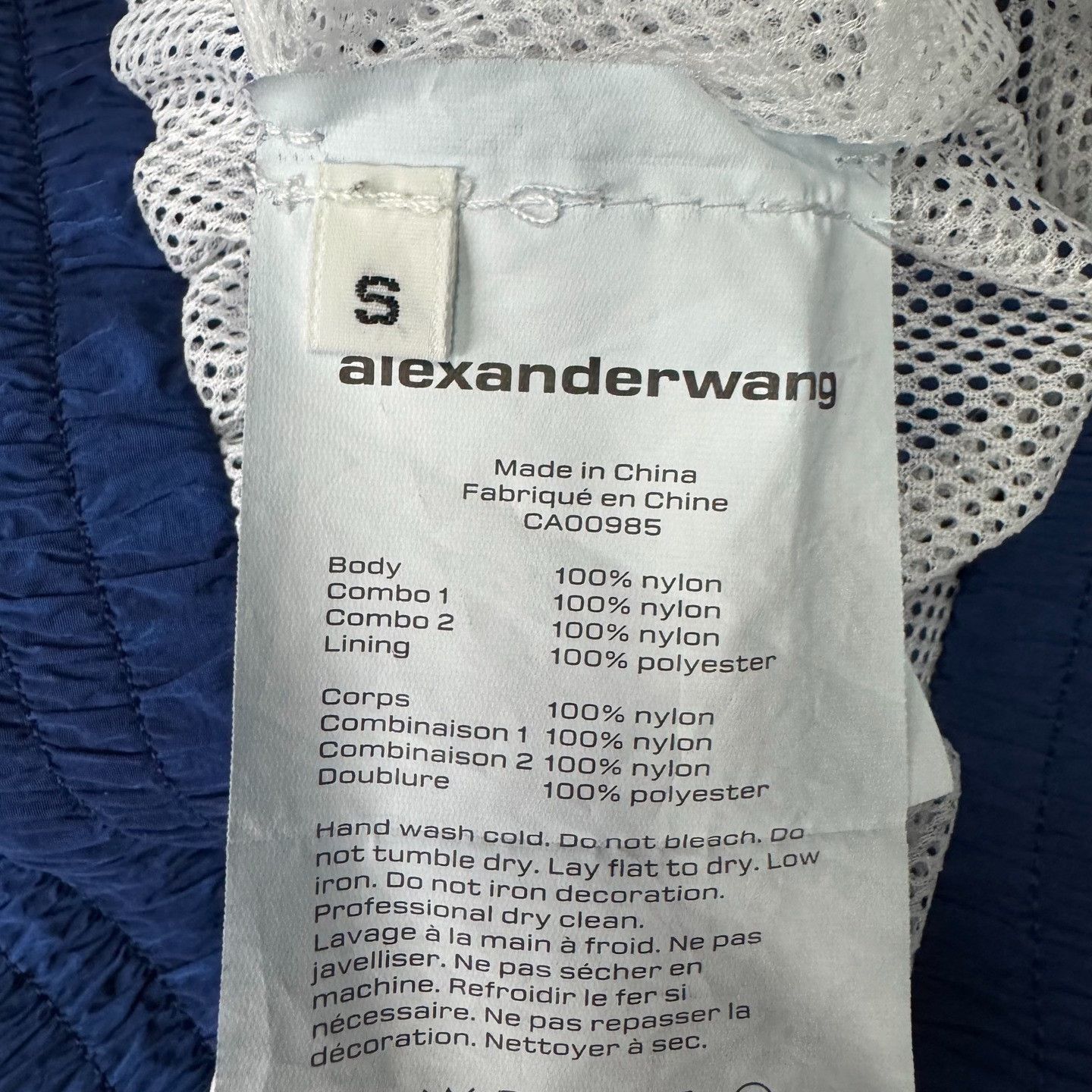 Alexander Wang Alexander Wang Retro Blue Sweatpants 30 Men Size US 30 / EU 46 - 4 Thumbnail