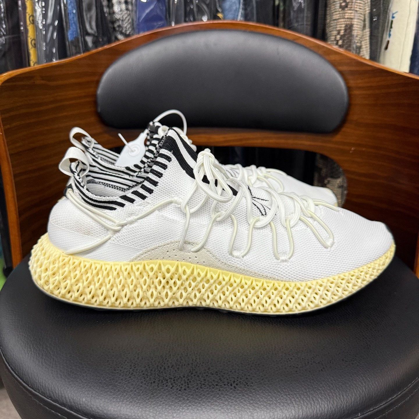 Y-3 Y-3 Collab Limited White Lowtop Sneakers 10 Men Size US 10 / EU 43 - 4 Thumbnail