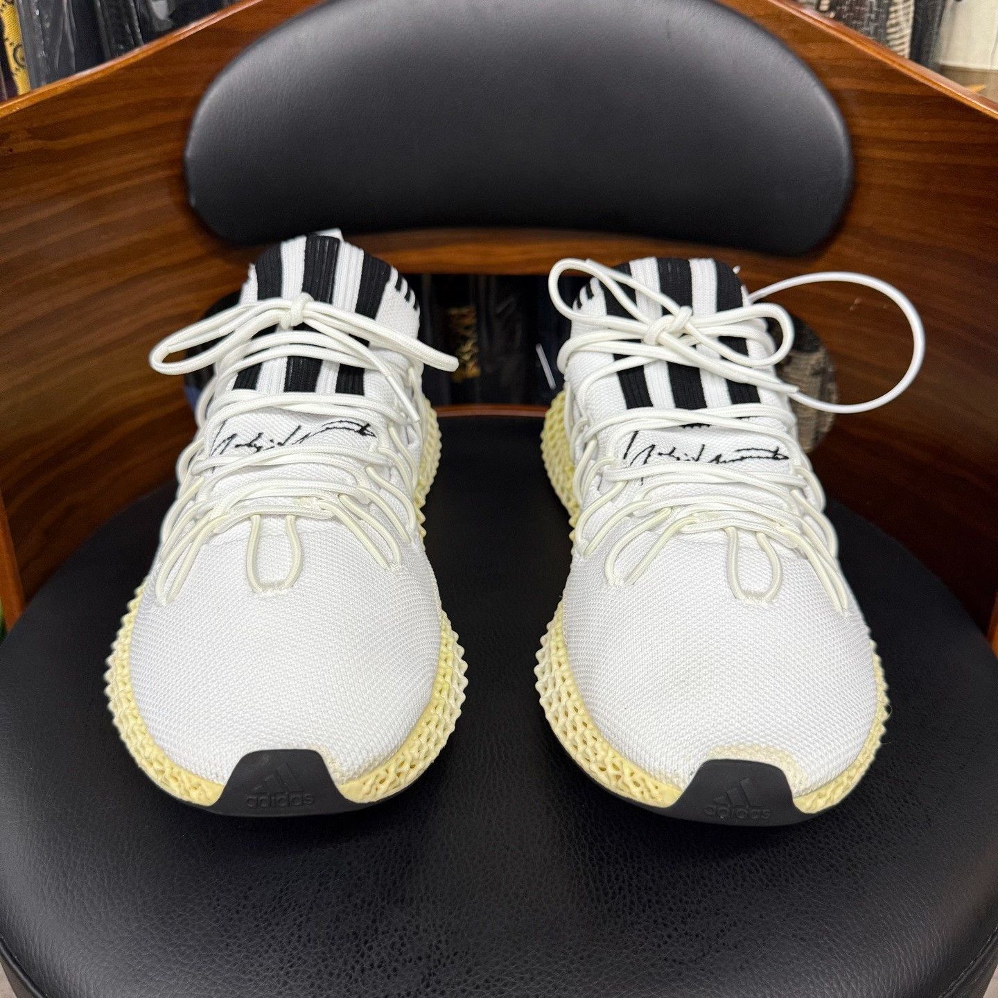 Y-3 Y-3 Collab Limited White Lowtop Sneakers 10 Men Size US 10 / EU 43 - 2 Thumbnail