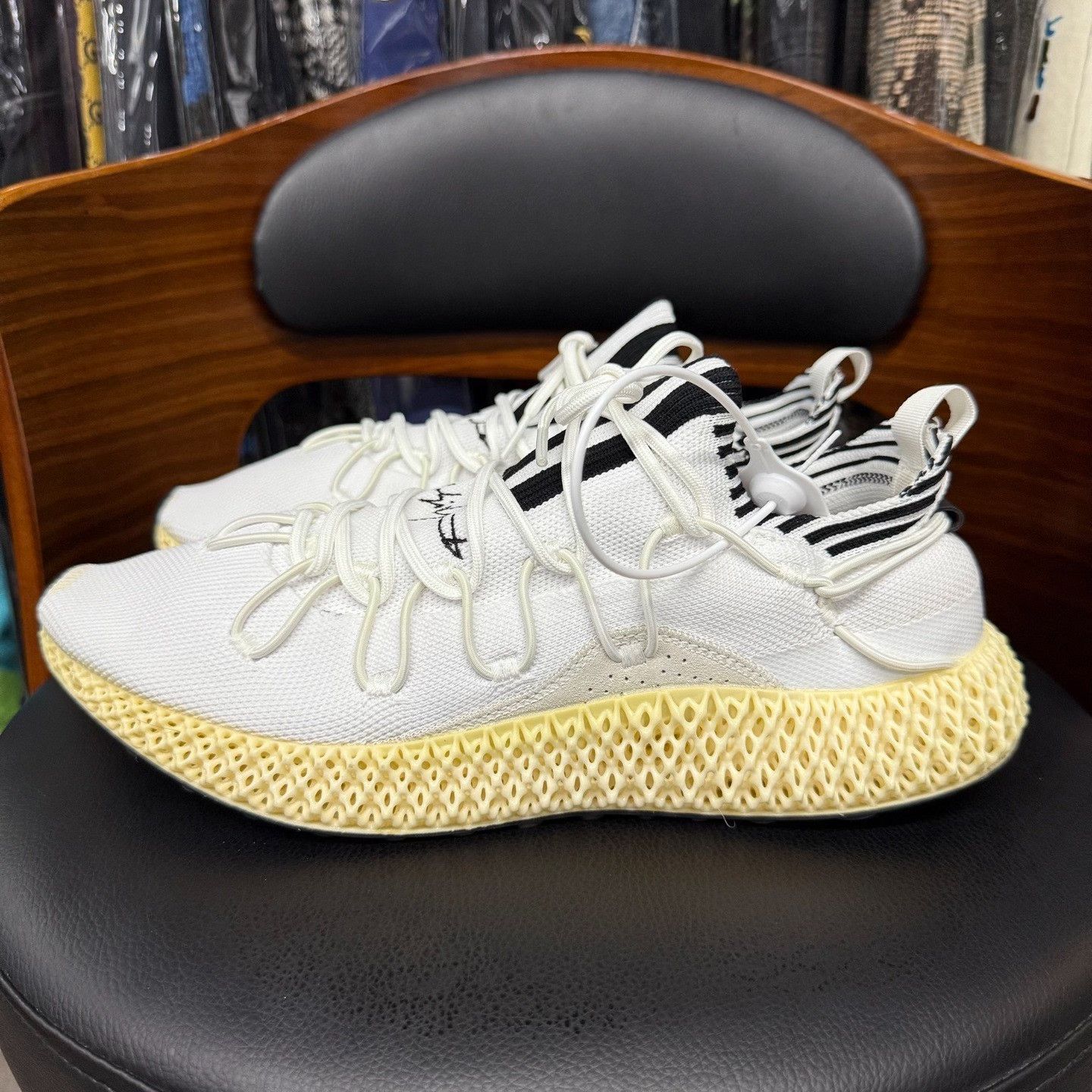 Y-3 Y-3 Collab Limited White Lowtop Sneakers 10 Men Size US 10 / EU 43 - 6 Thumbnail
