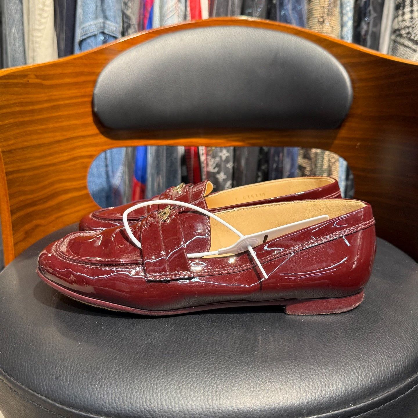 Chanel Chanel Patent Red Lowtop Sneakers us_6-5 Women Size US 6.5 / IT 36.5 - 6 Thumbnail