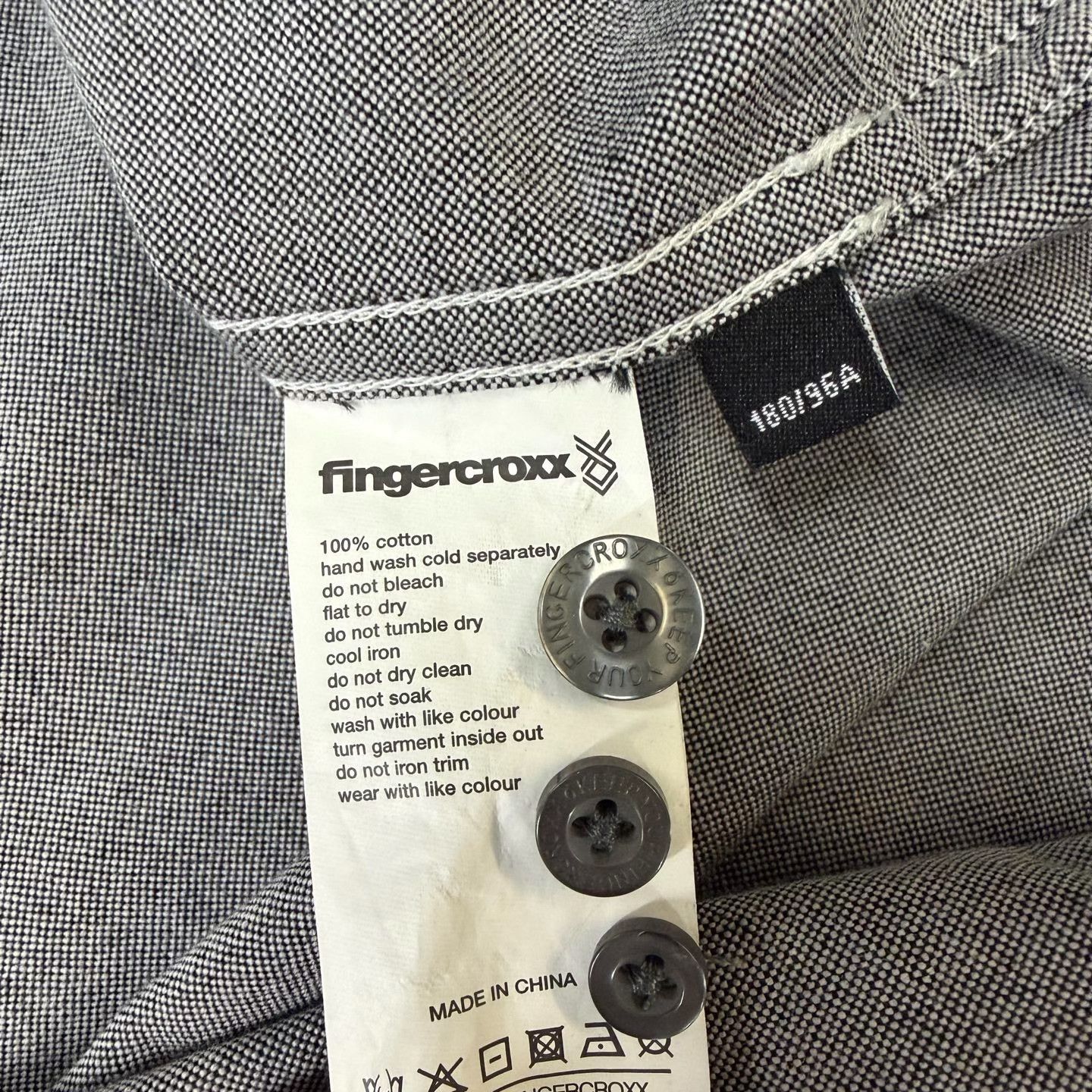 Fingercroxx Fingercroxx Ape Head Gray Shirt xl Men Size US XL / EU 56 / 4 - 4 Thumbnail