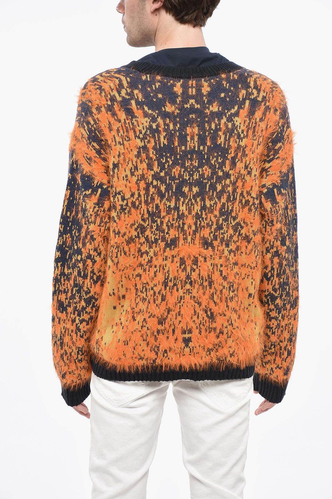 Diesel RED TAG Cardigan RANGER Wool-Blend Eyelash Size US S / EU 44-46 / 1 - 2 Thumbnail