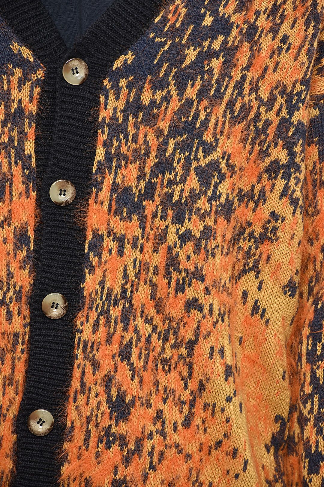 Diesel RED TAG Cardigan RANGER Wool-Blend Eyelash Size US L / EU 52-54 / 3 - 3 Thumbnail