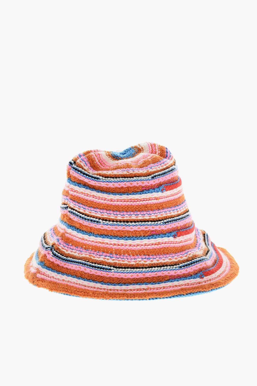 Dsquared2 Knitted Bucket Hat with Striped Pattern Size ONE SIZE - 2 Thumbnail
