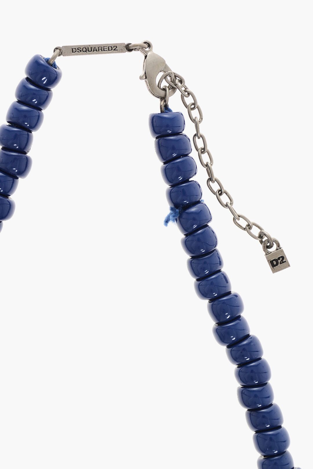 Dsquared2 Solid-Color Necklace with Resin Pearls Size ONE SIZE - 3 Thumbnail