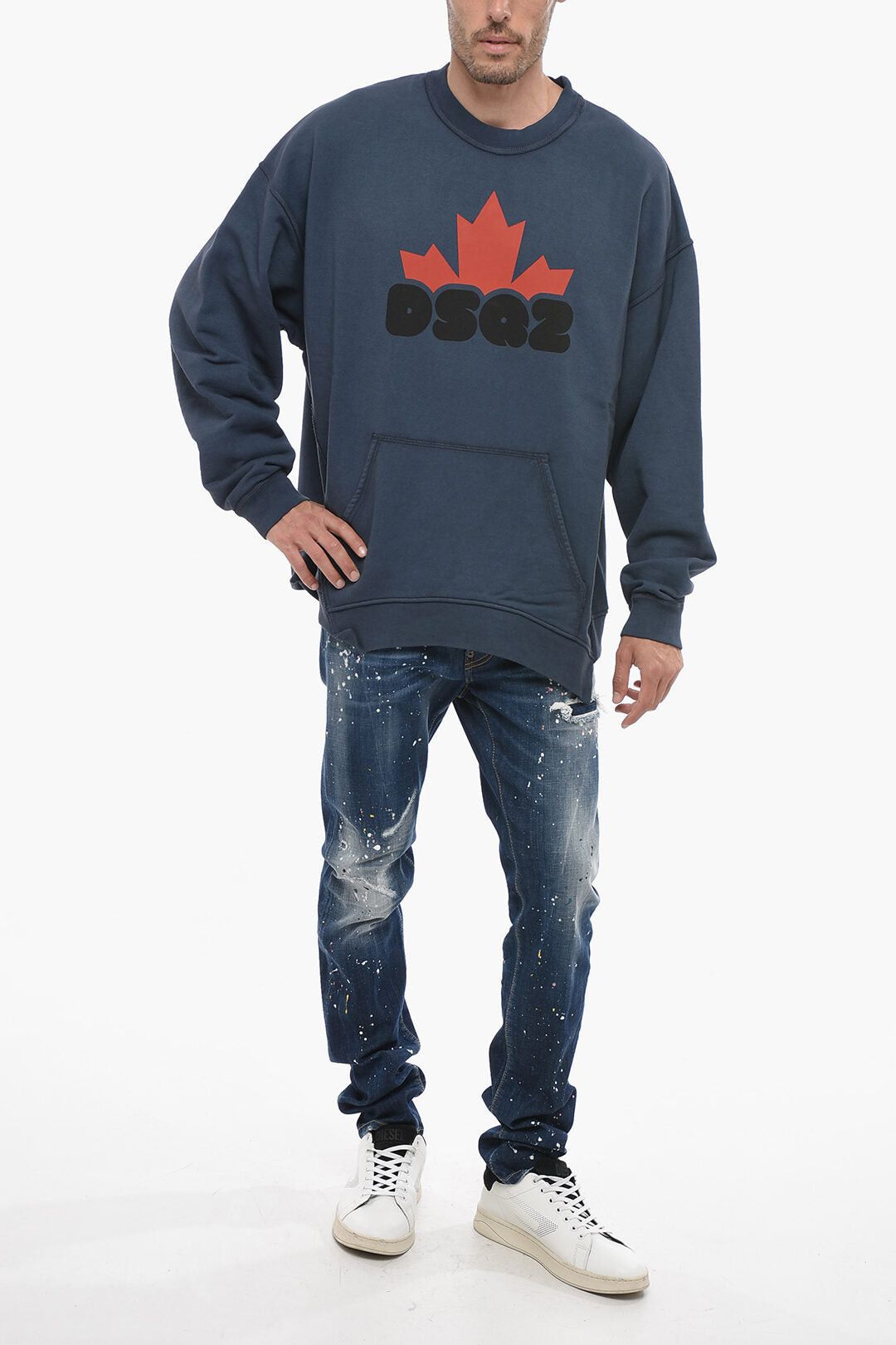 Dsquared2 Cool Sweatshirt with Logo Print Size US XL / EU 56 / 4 - 4 Thumbnail
