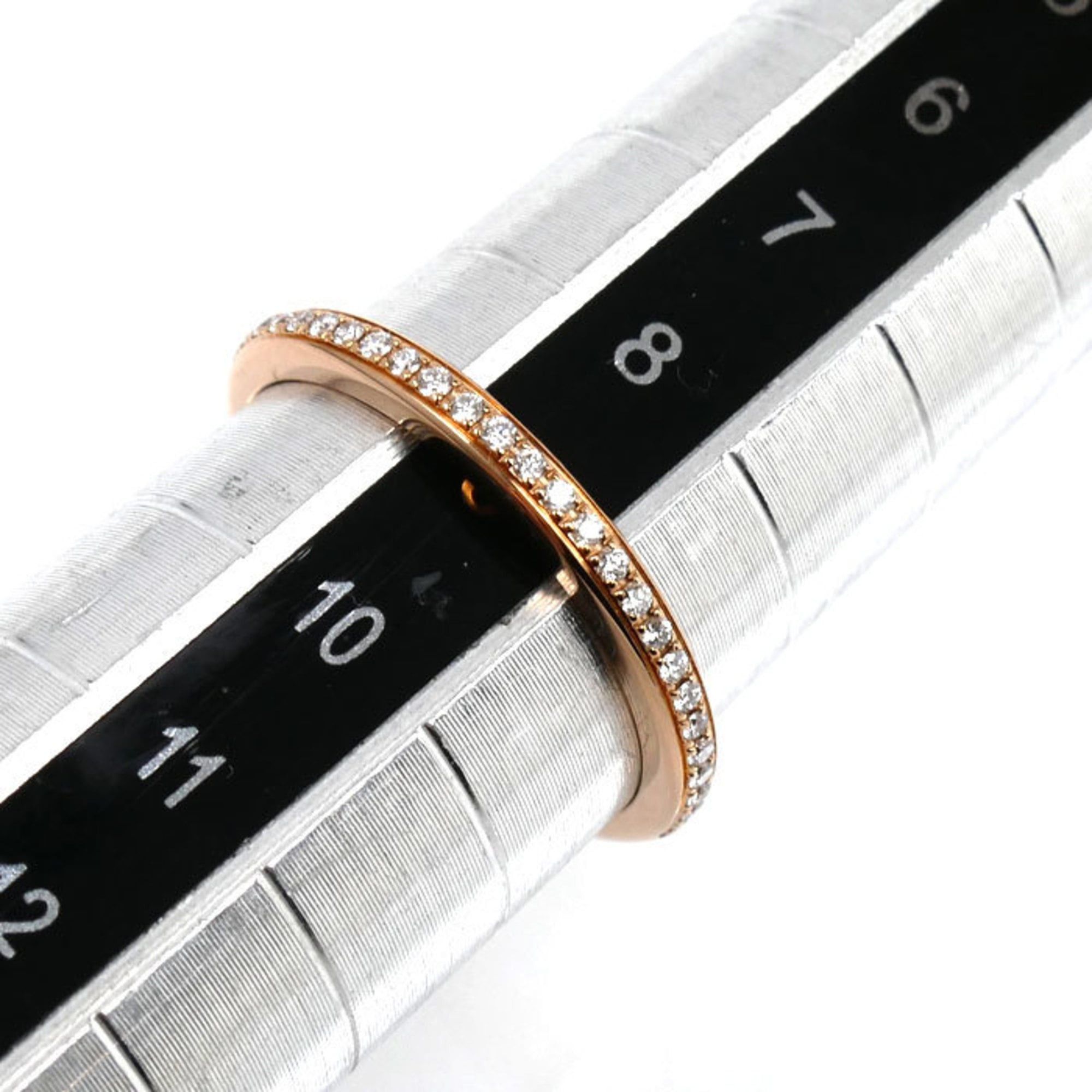 Bvlgari BVLGARI Bulgari 18KPG Pink Gold Roma Amor Ring 361057 Diamond 49 1.9g Women's Size ONE SIZE - 6 Thumbnail