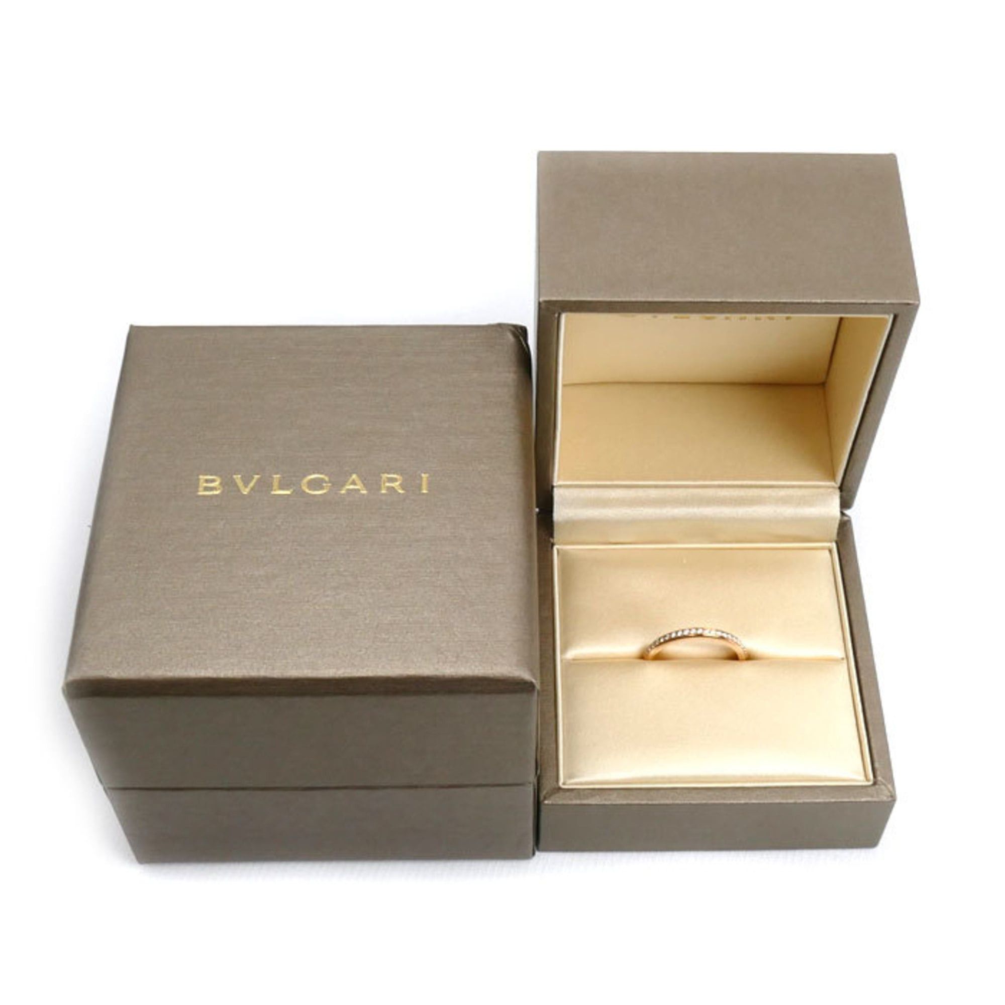 Bvlgari BVLGARI Bulgari 18KPG Pink Gold Roma Amor Ring 361057 Diamond 49 1.9g Women's Size ONE SIZE - 8 Thumbnail