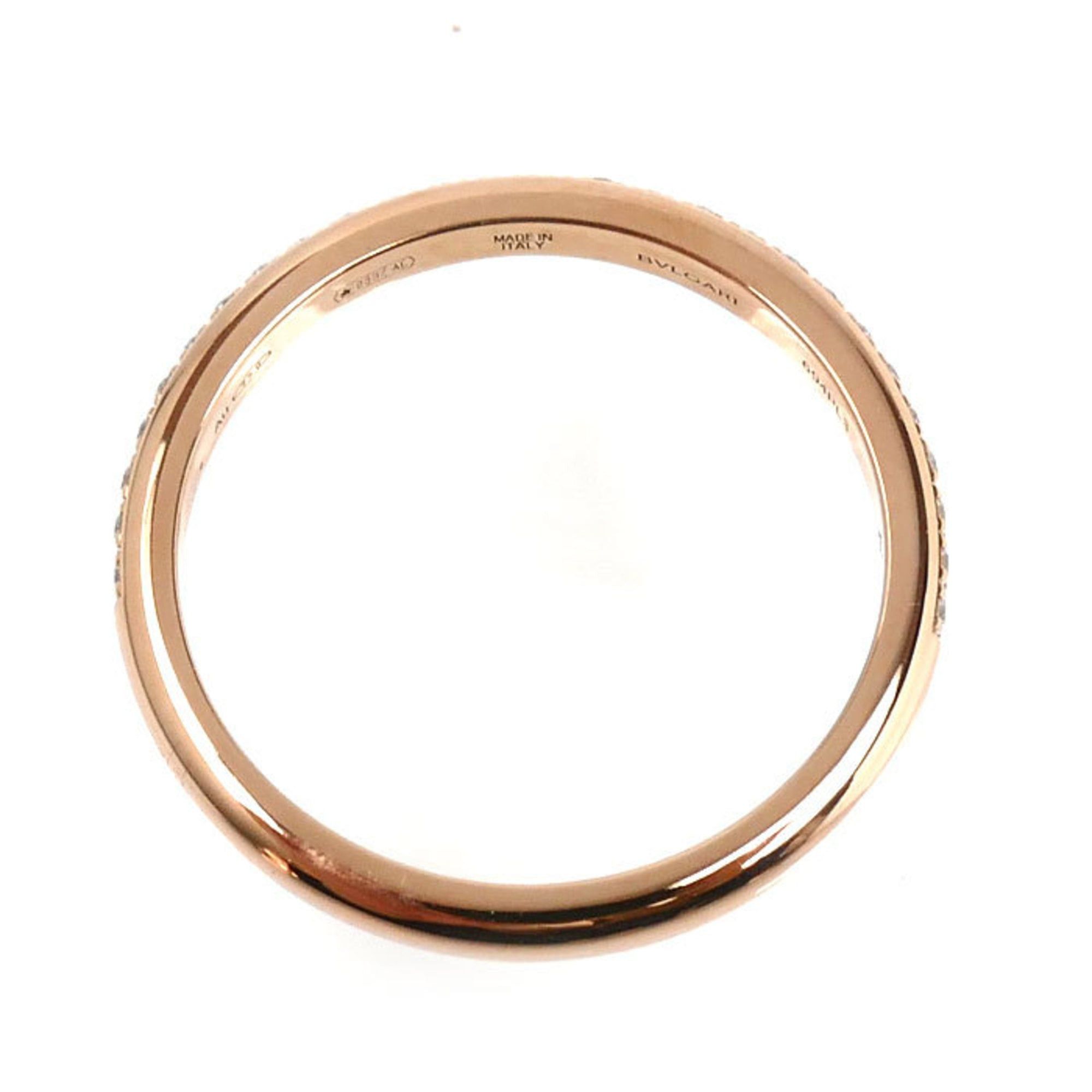 Bvlgari BVLGARI Bulgari 18KPG Pink Gold Roma Amor Ring 361057 Diamond 49 1.9g Women's Size ONE SIZE - 4 Thumbnail