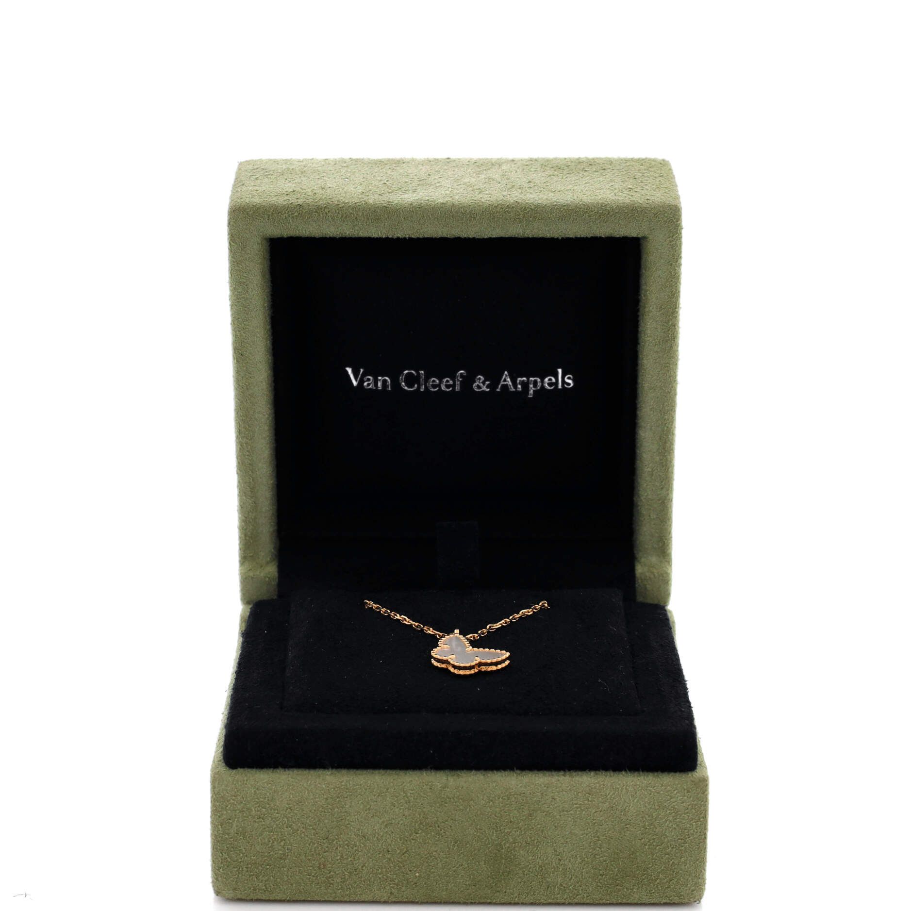 Van Cleef & Arpels Sweet Alhambra Butterfly Pendant Necklace Size ONE SIZE - 2 Thumbnail