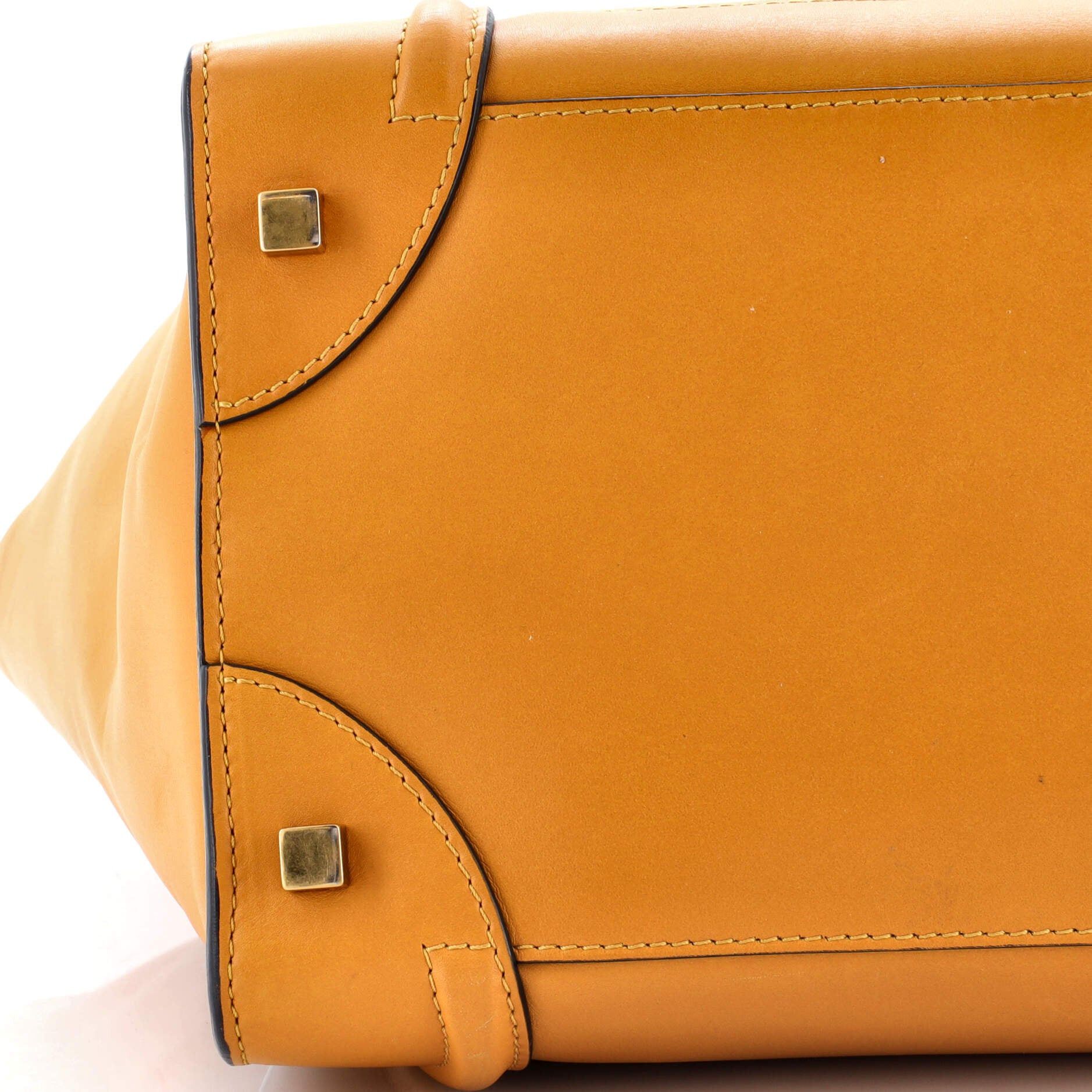 Celine Bicolor Luggage Bag Size ONE SIZE - 6 Thumbnail