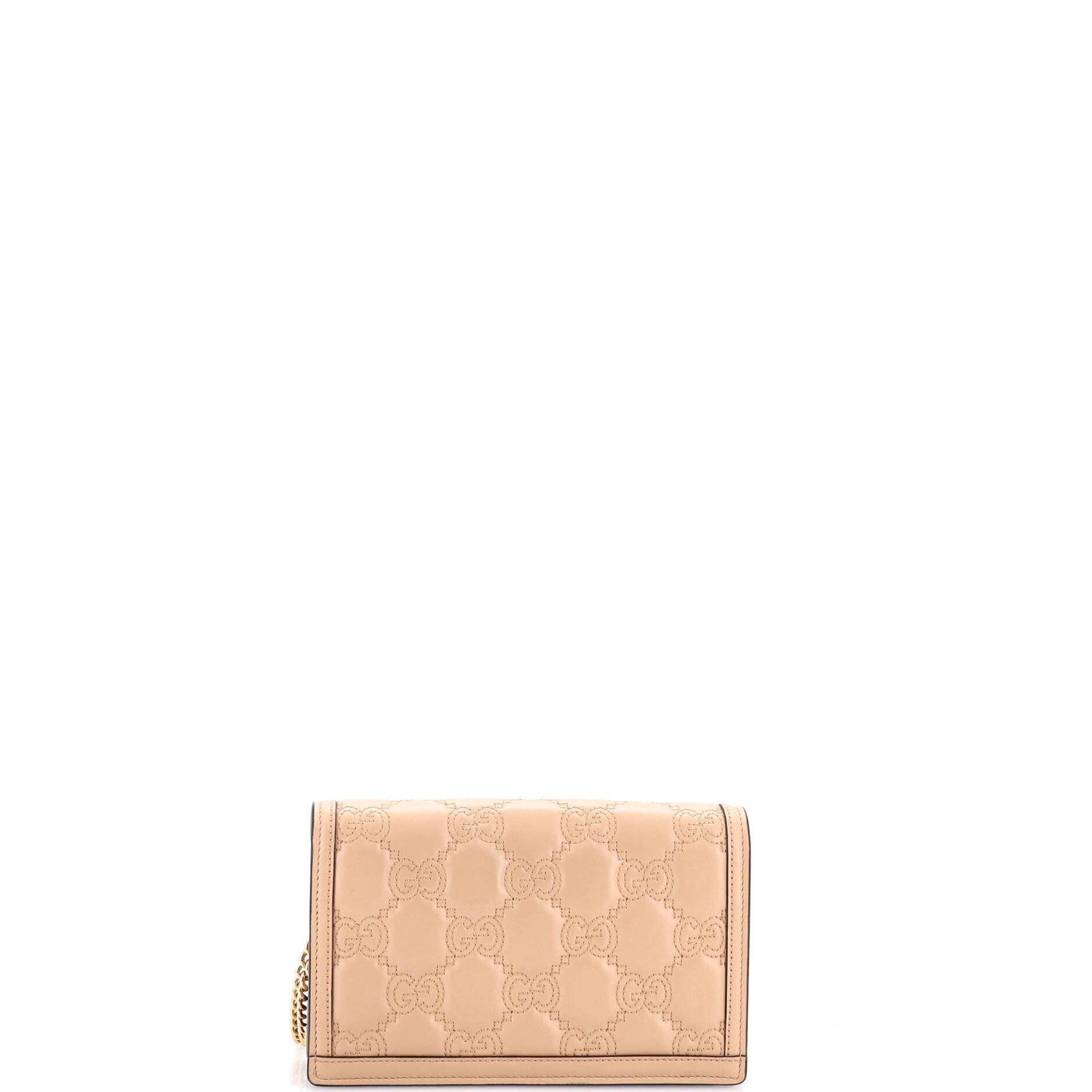 Gucci Petite GG Marmont Chain Wallet Size ONE SIZE - 3 Thumbnail