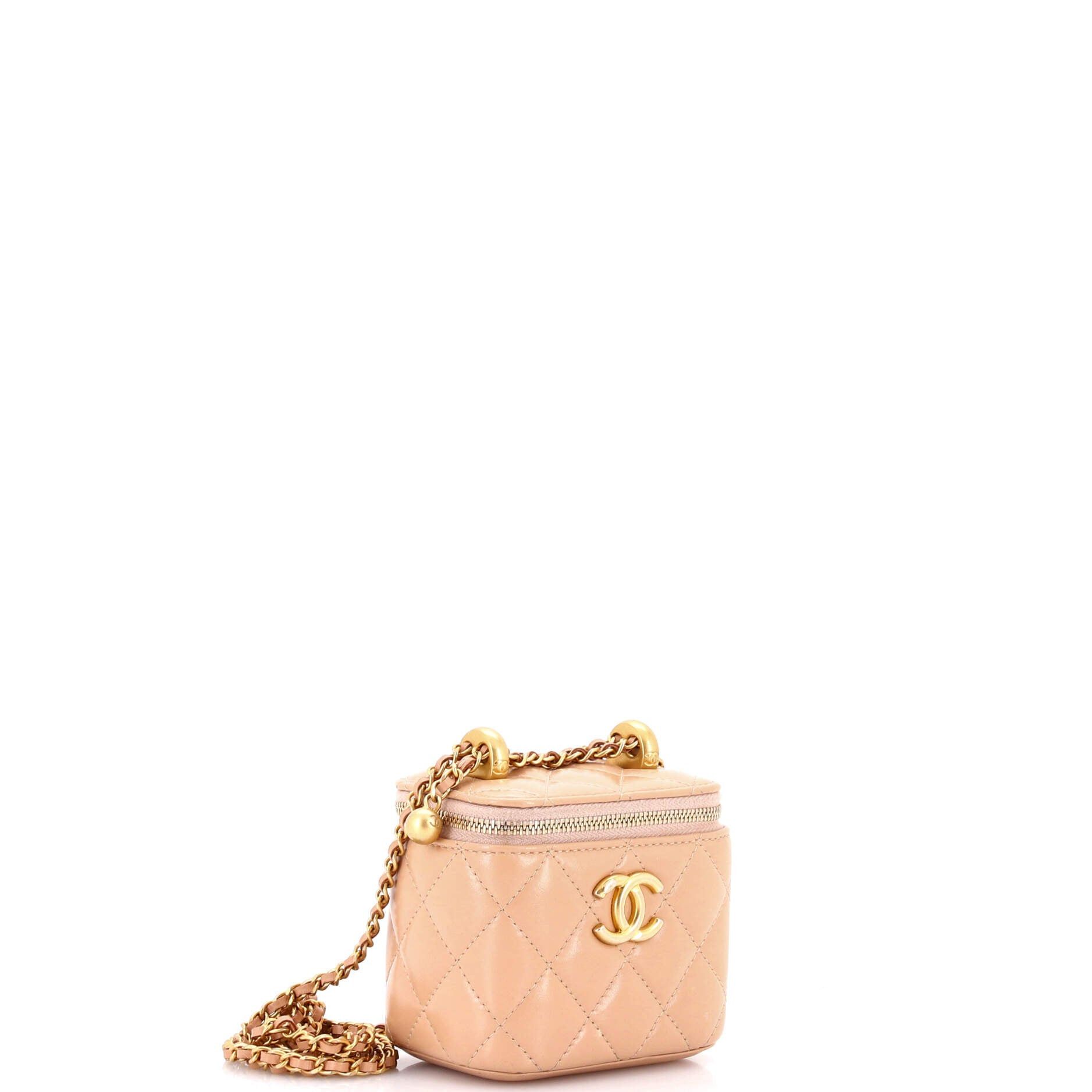 Chanel Pearl Crush Vanity Case with Chain Size ONE SIZE - 2 Thumbnail