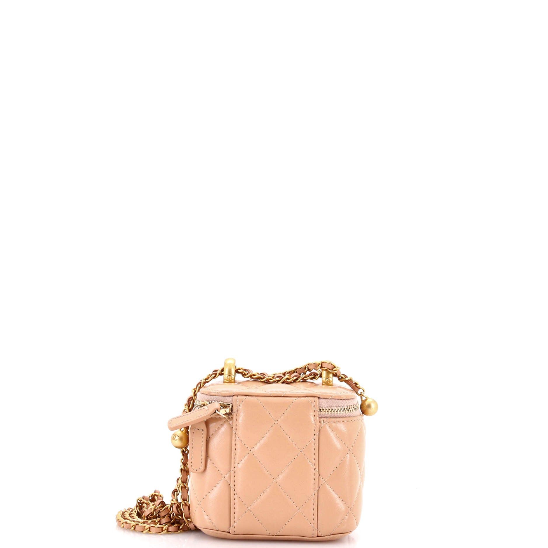 Chanel Pearl Crush Vanity Case with Chain Size ONE SIZE - 3 Thumbnail