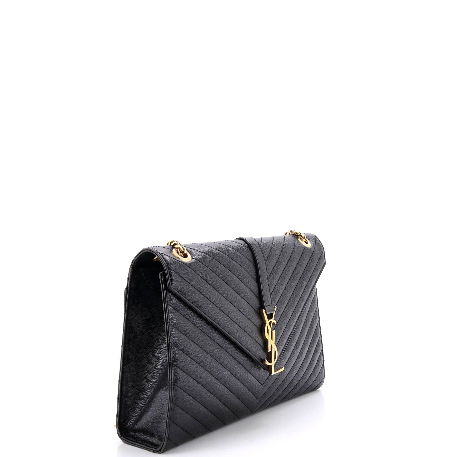 Saint Laurent Paris Classic Monogram Envelope Satchel Size ONE SIZE - 2 Thumbnail